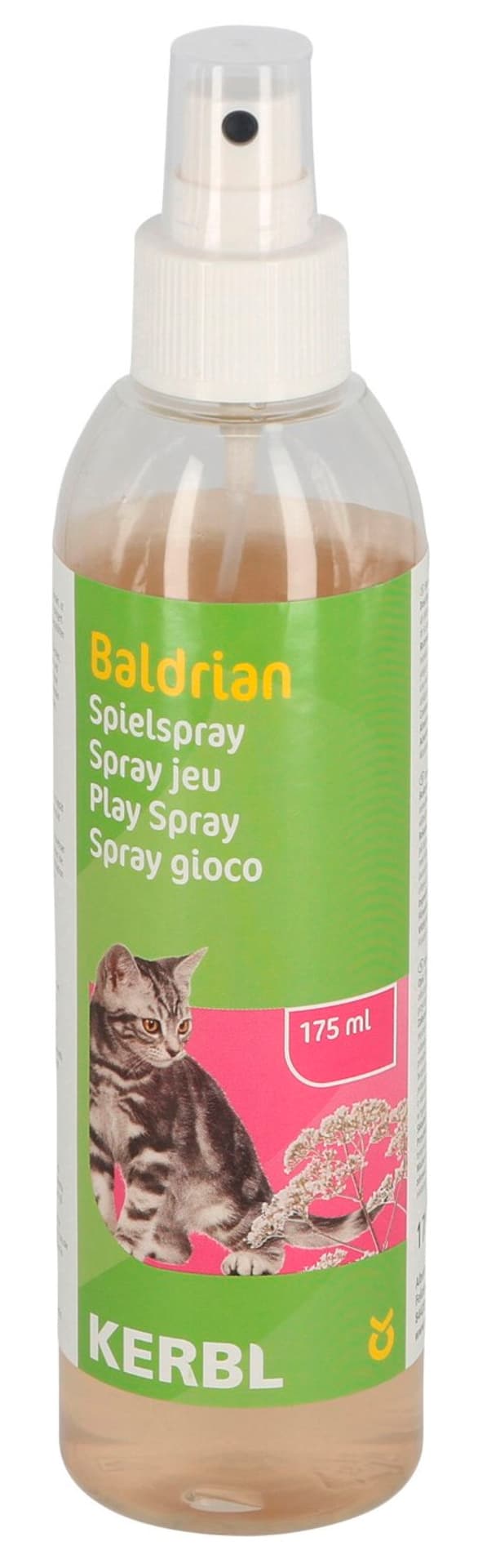 

KERBL Spray pobudzający do zabawy dla kota z walerianą i kocimiętką 175ml [81644]
