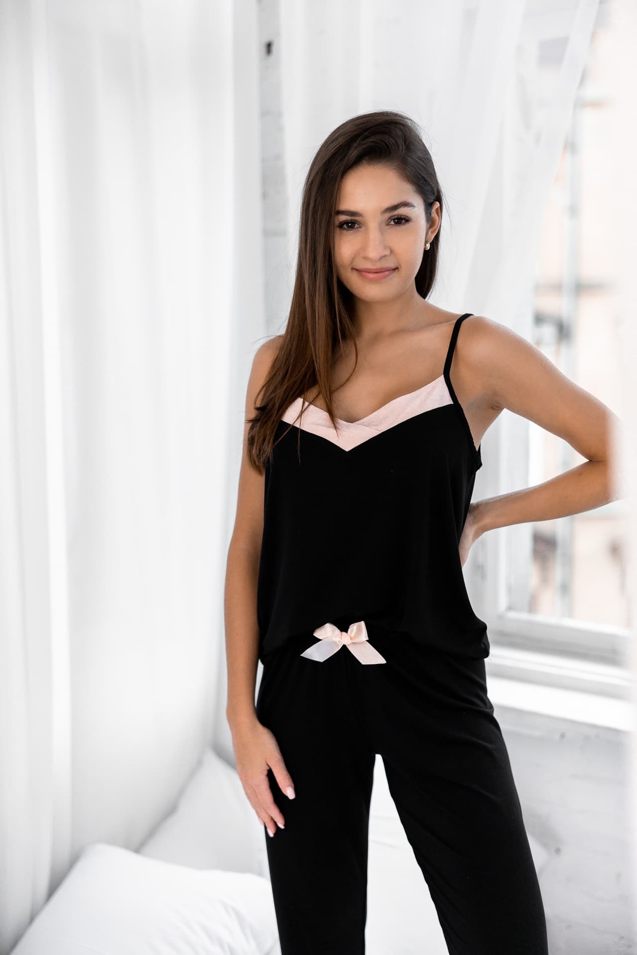 

Piżama Catrina Czarny (Rozmiar L)