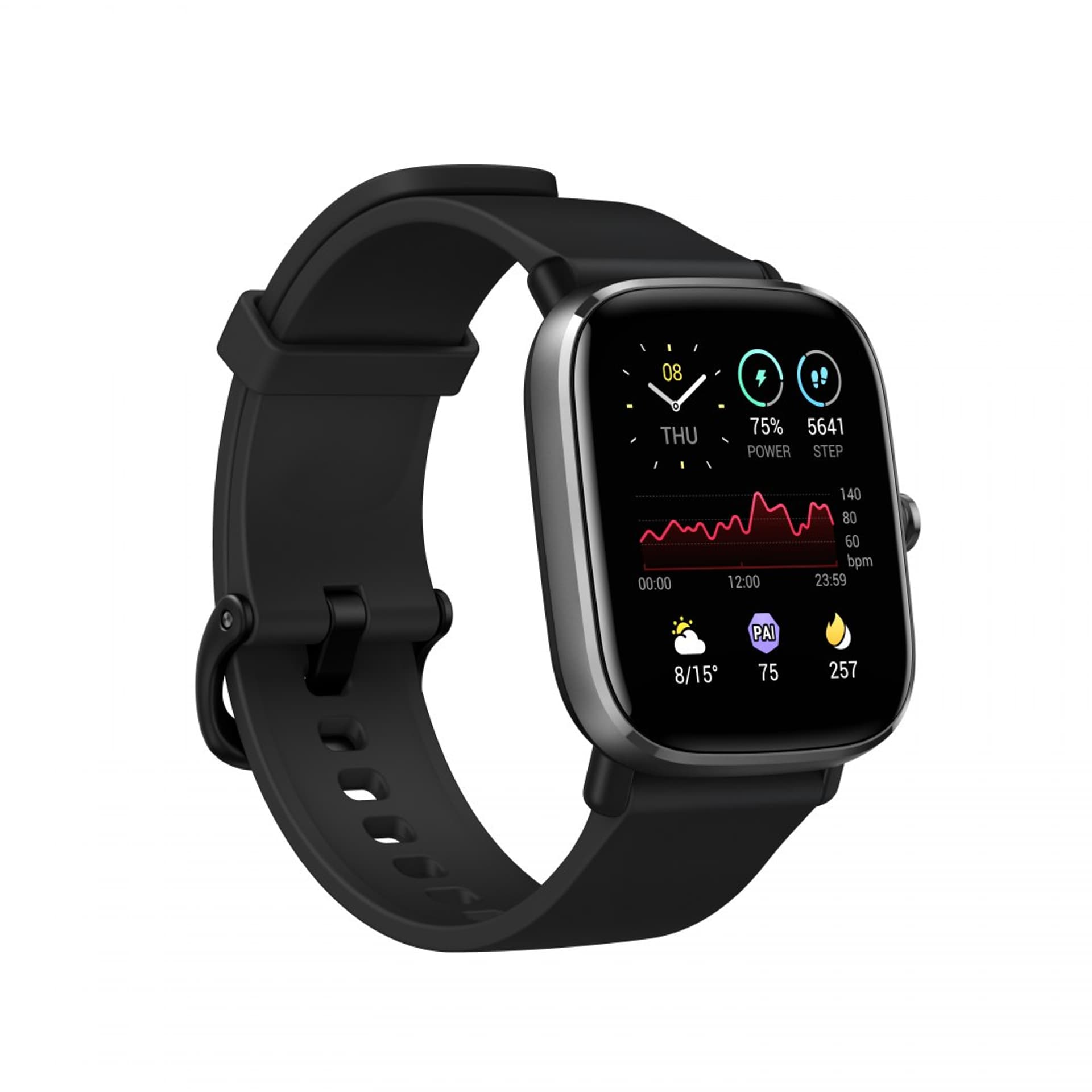 

Amazfit GTS 2mini 1.55" (3.9 cm), Smart watch, GPS (satellite), AMOLED Display, Touchscreen, Heart rate monitor, Activity monito, Satellite)/amoled display/touchscreen/heart rate monitor/activity monit