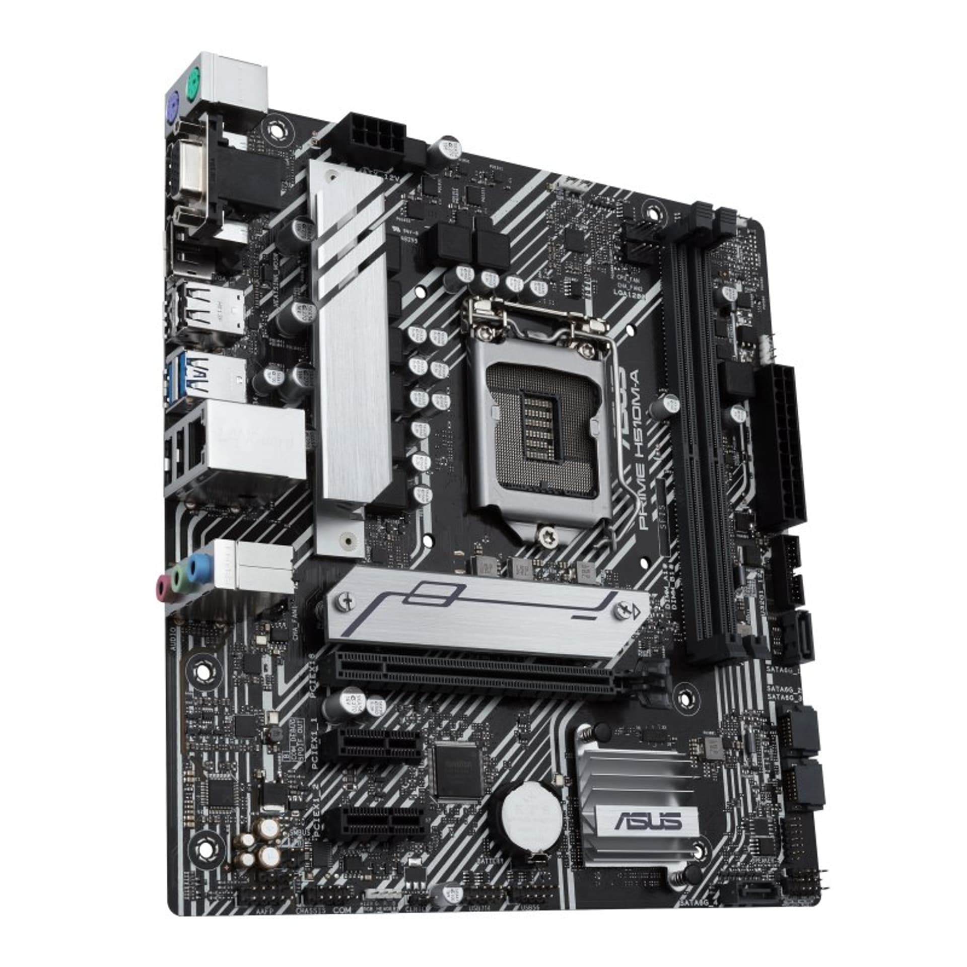 

Asus PRIME H510M-A Processor family Intel, Processor socket LGA1200, DDR4, Memory slots 2, Supported hard disk drive interfaces