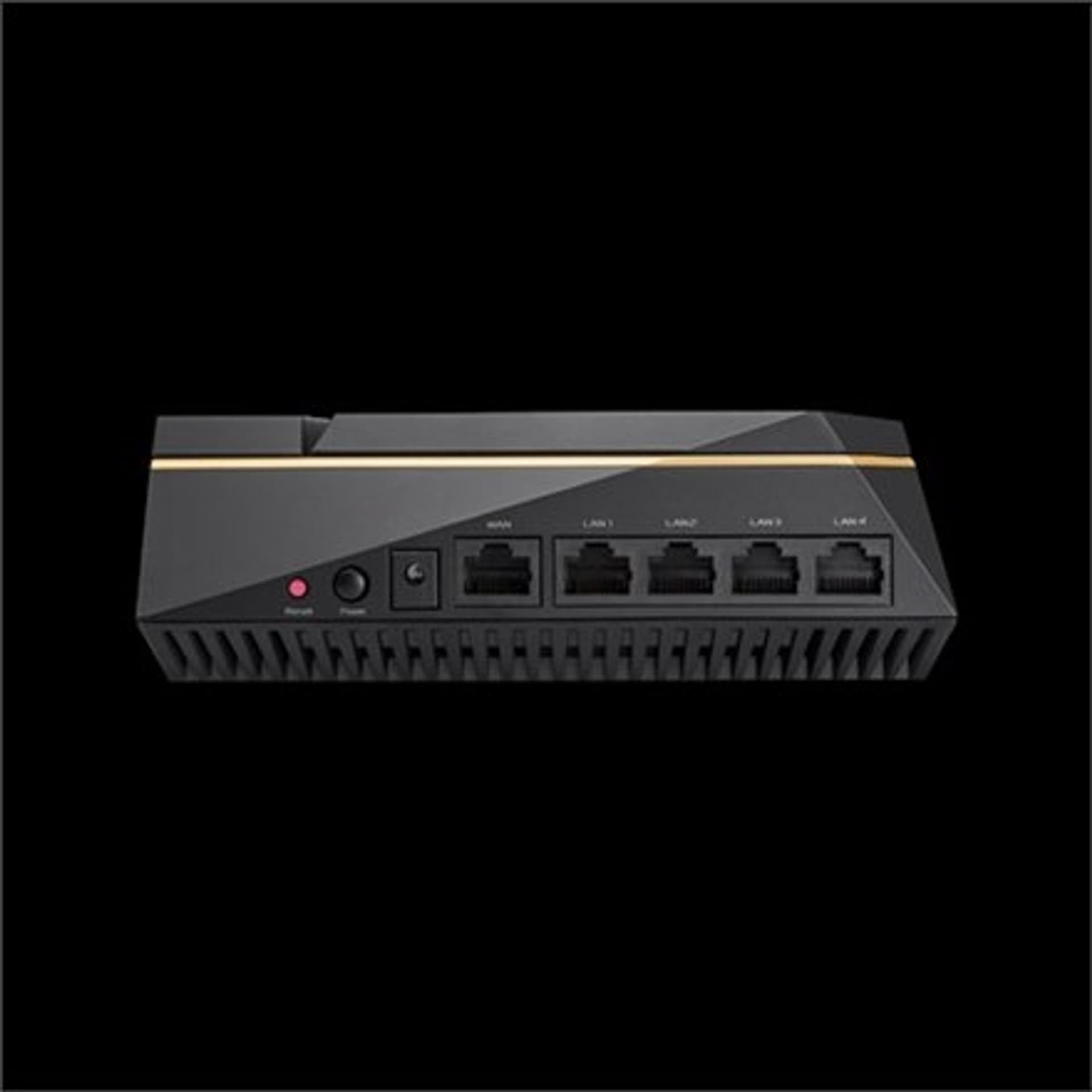 

Asus Router RT-AX92U 2PK 802.11ax, 400+ 867+ 4804 Mbit/s, 10/100/1000 Mbit/s, Ethernet LAN (RJ-45) ports 4, Mesh Support Yes, MU, Rj-45) ports 4/mesh support yes/m
