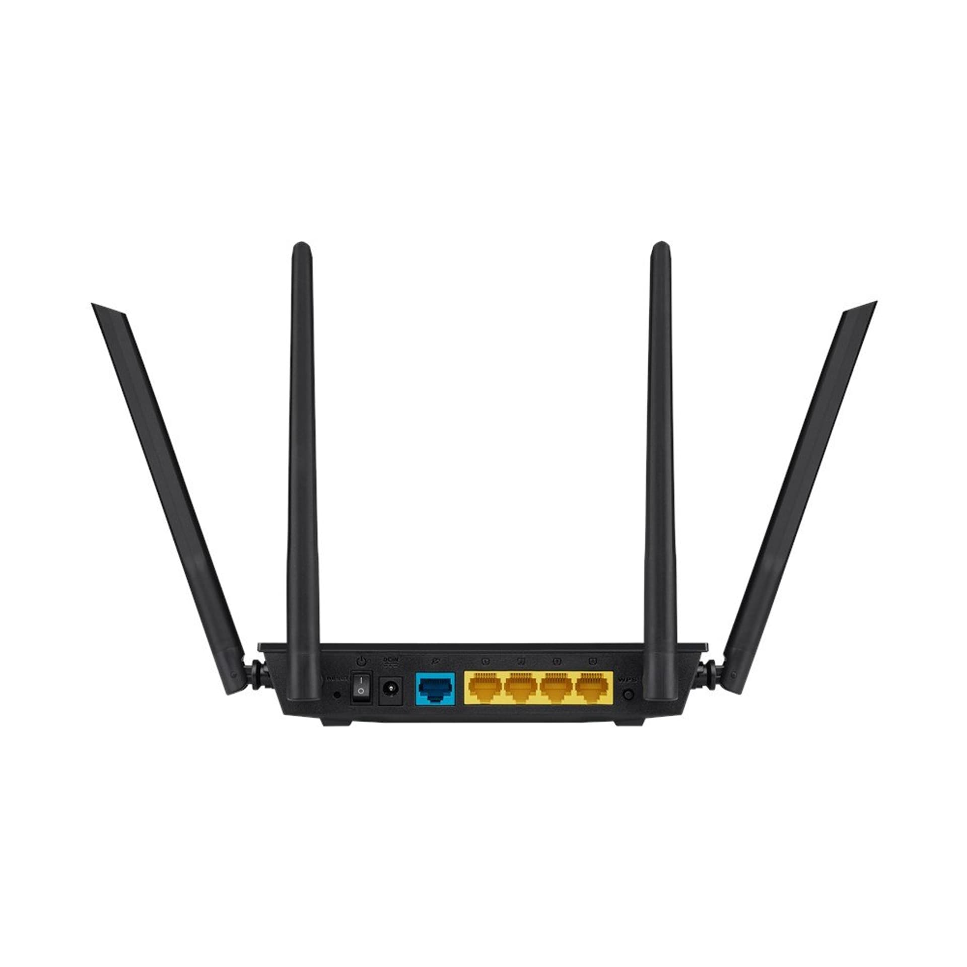 

Asus RT-AC1200 v.2 Router 802.11ac, 300+867 Mbit/s, 10/100 Mbit/s, Ethernet LAN (RJ-45) ports 4, Antenna type 4xExternal, Rj-45) ports 4/antenna type 4xexterna