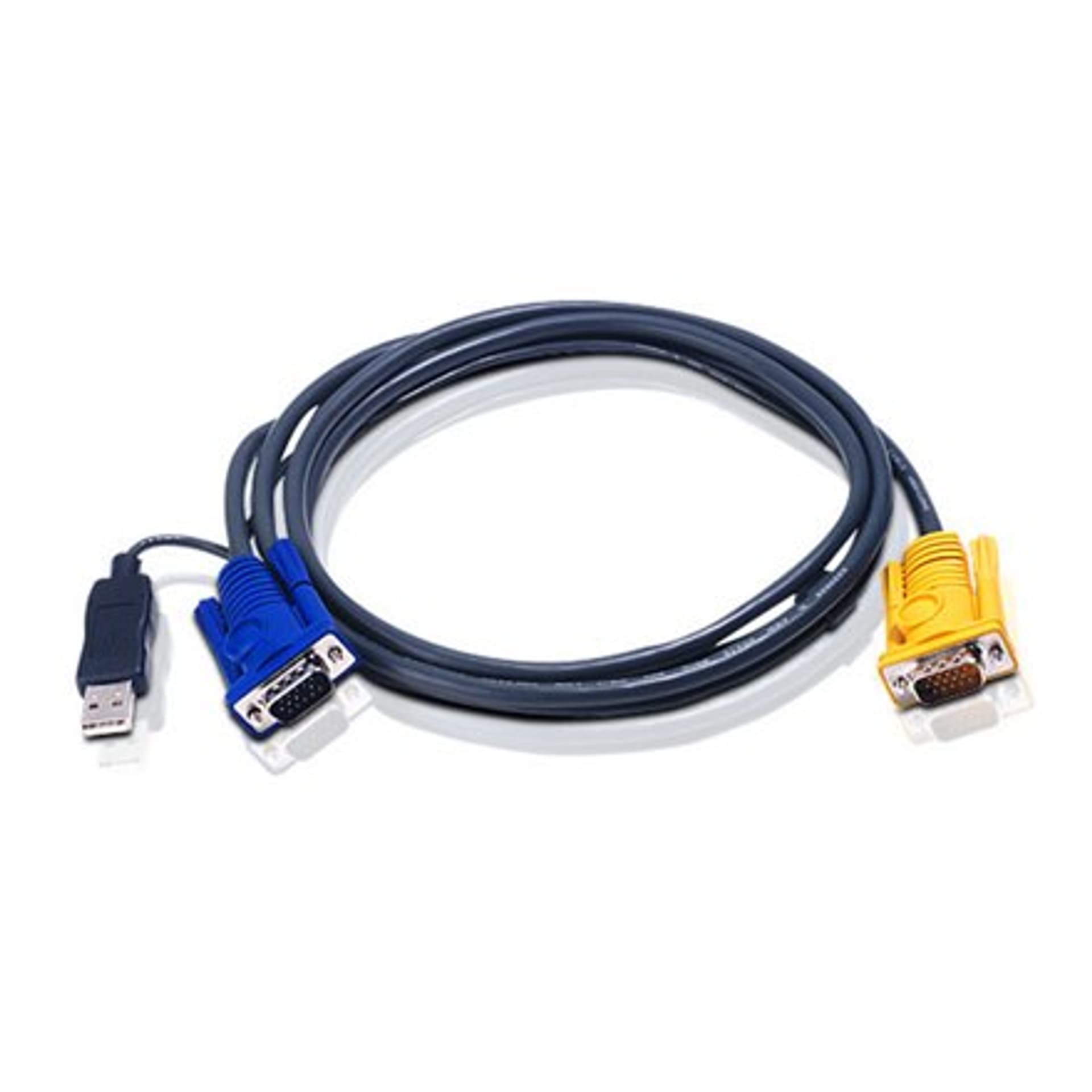 

Kabel KVM USB z SPHD 3w1 2L-5202UP