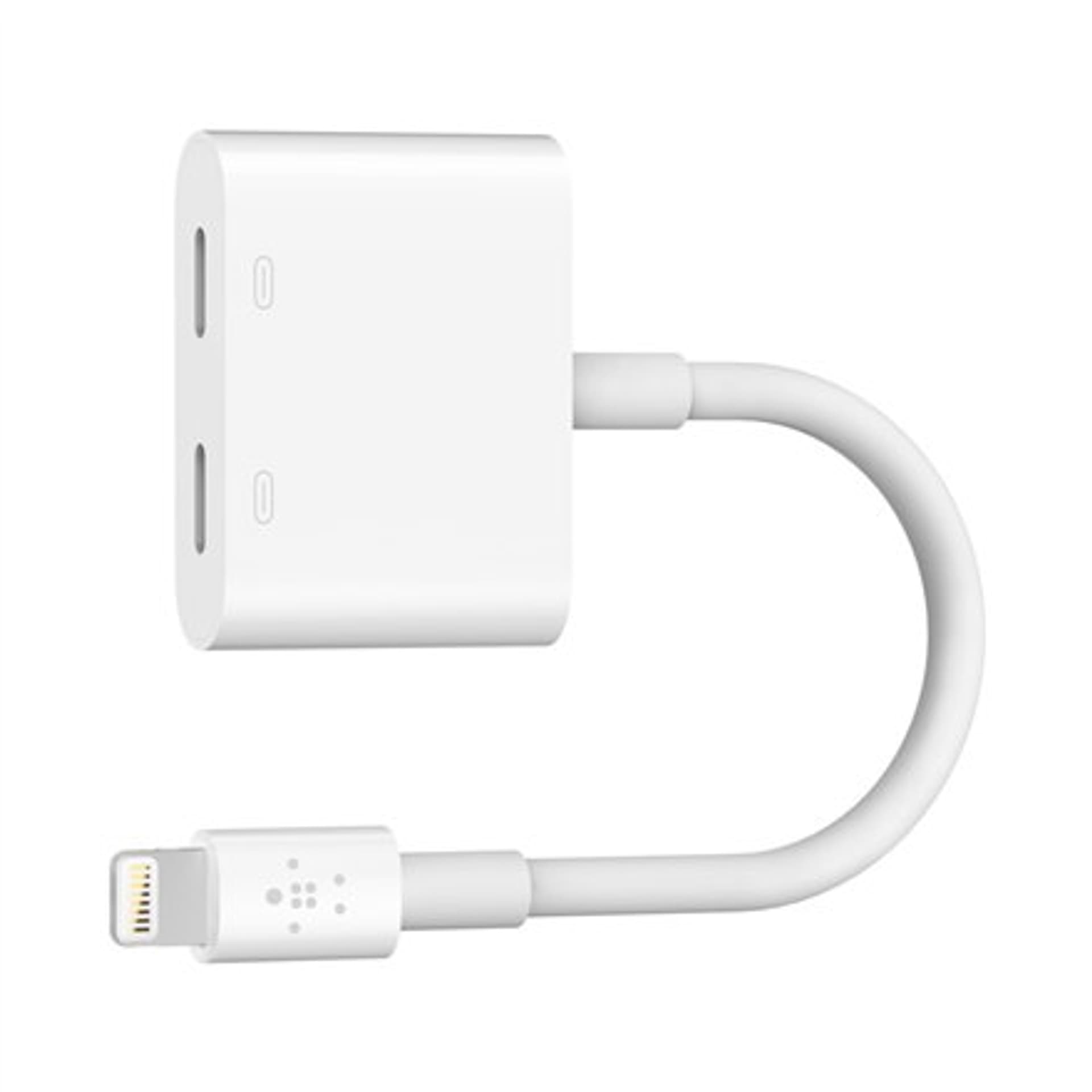 

Belkin Lightning Audio + Charge RockStar Cable, 11,5 cm, biały F8J198btWHT