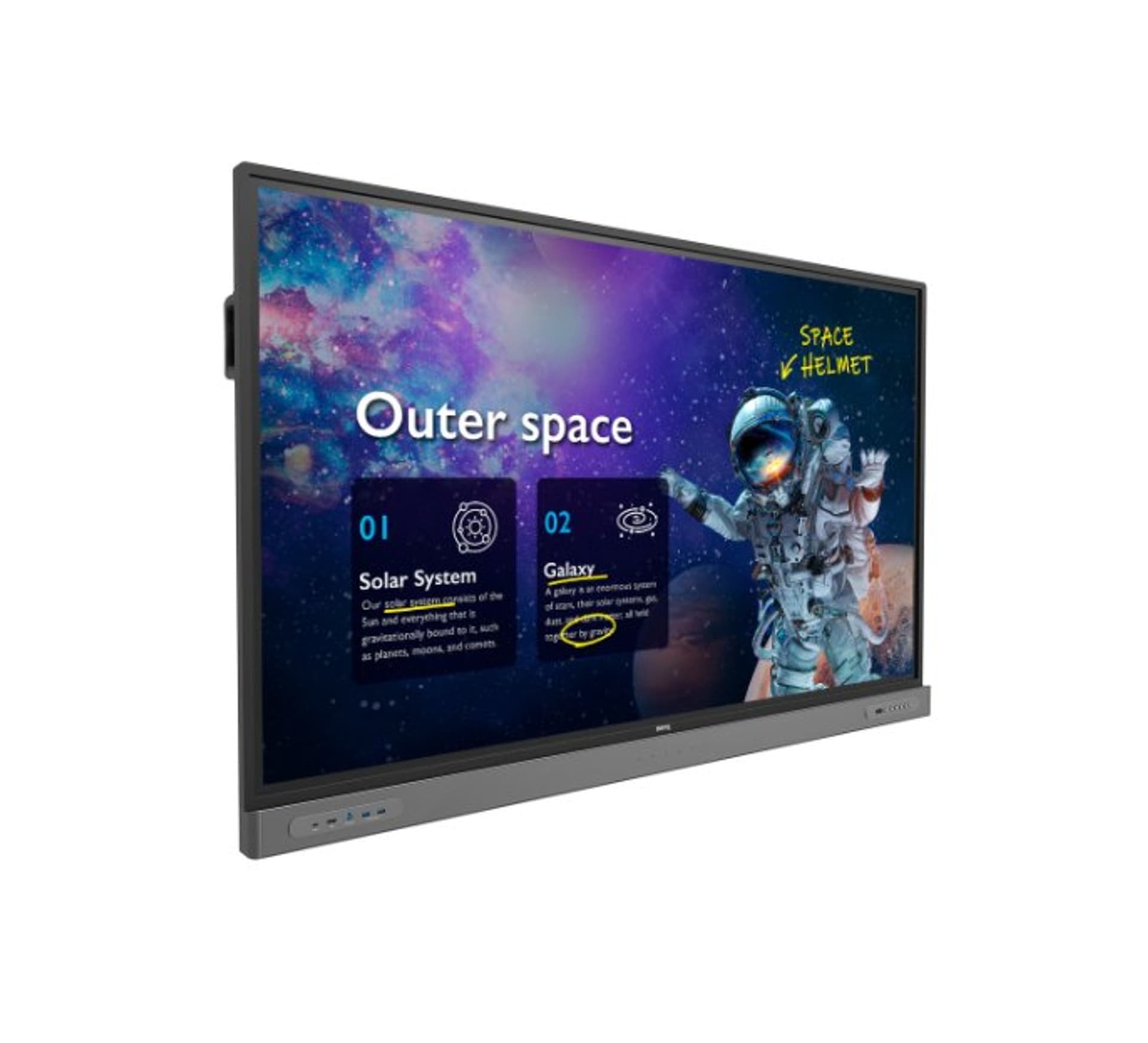 

Benq RM7503 Interactive Flat Panel Display, 75 ", Landscape, 18/7, Black, Touchscreen, 178 , 178 , 3840 x 2160, 4K UHD, 8 ms,