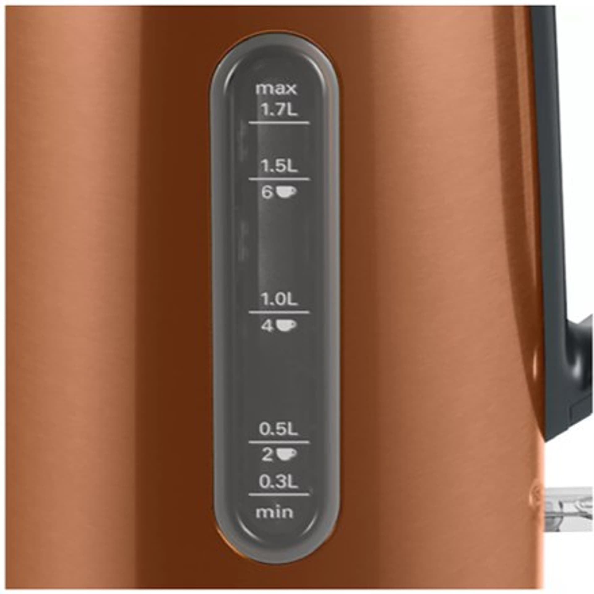 

Bosch Czajnik TWK4P439 elektryczny, 2400 W, 1,7 L, stal nierdzewna, miedź, podstawa obrotowa 360°