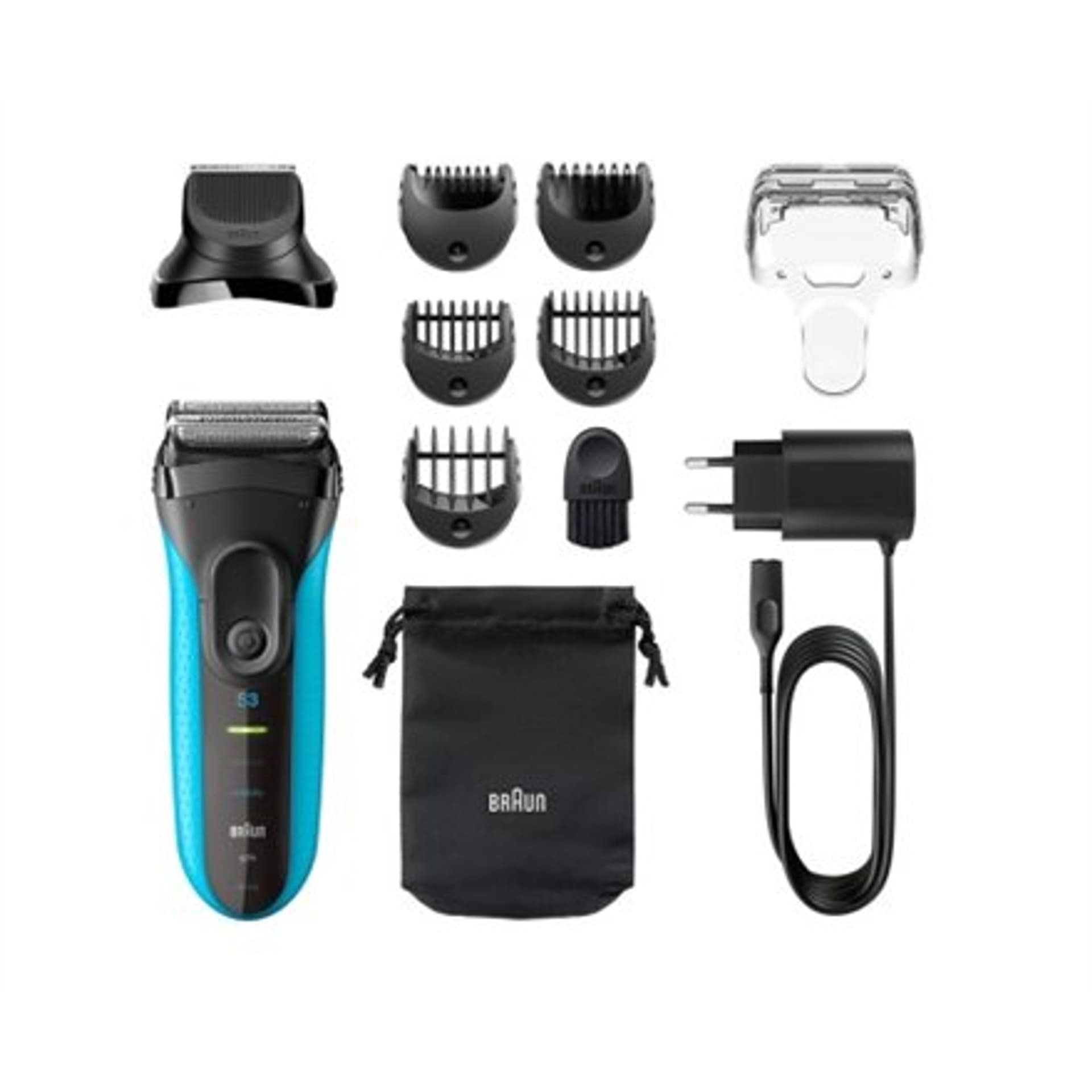 

Braun Golarka z trymerem Series 3 Shave&Style 3010BT Bezprzewodowa, Czas ładowania 1 h, Czas pracy 45 min, Użycie na mokro, NiMH