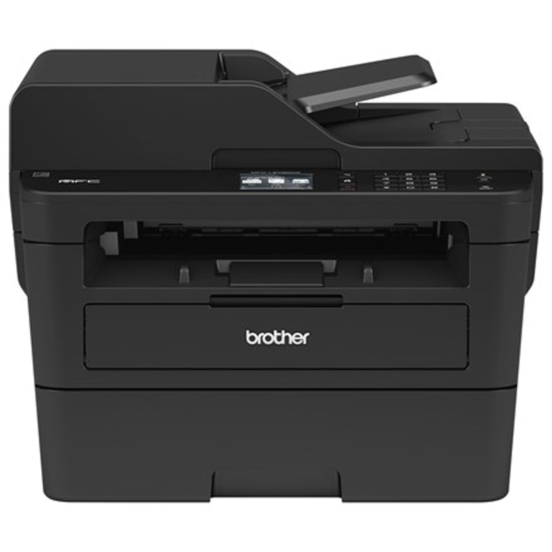 

Wielofunkcyjna drukarka laserowa Brother z faksem MFC-L2730DW, mono, laserowa, format A4, Wi-Fi, czarna