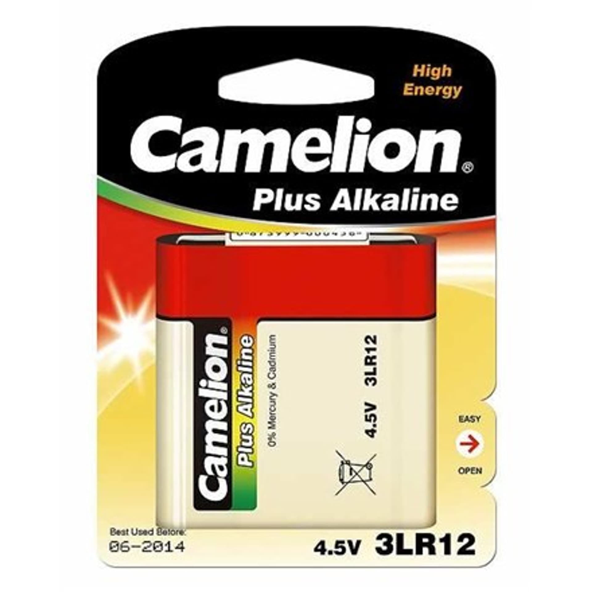 

Camelion 4,5V/3LR12, Plus Alkaline, 1 szt.