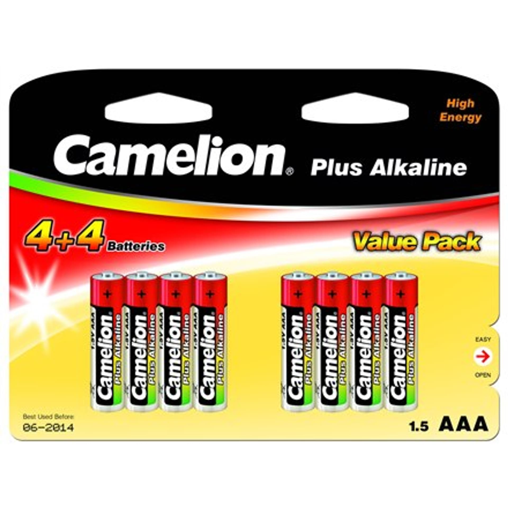 

Camelion AAA/LR03, Plus Alkaline, 8 szt.