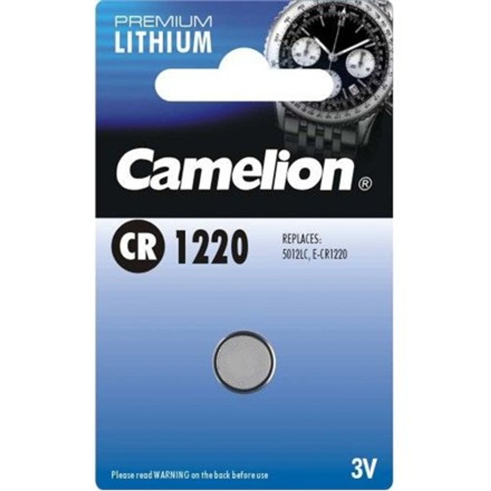 

Camelion CR1220-BP1 CR1220, Lithium, 1 pc(s)
