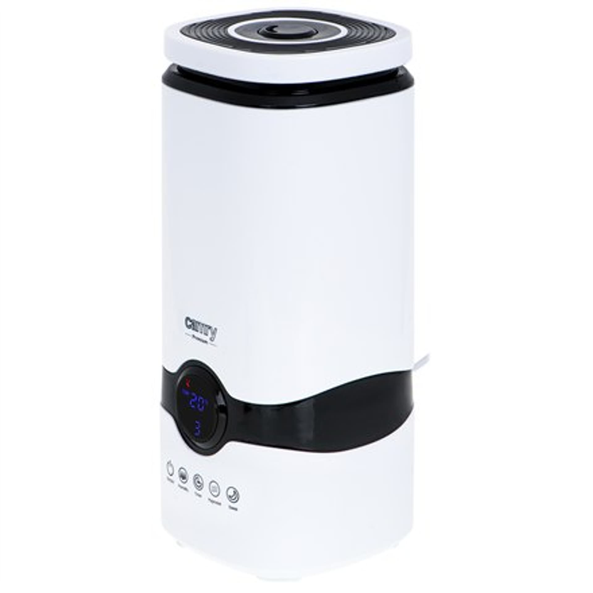 

Camry Air humidifier CR 7964 35 m³, 25 W, Water tank capacity 4.2 L, Ultrasonic, Humidification capacity 300 ml/hr, White