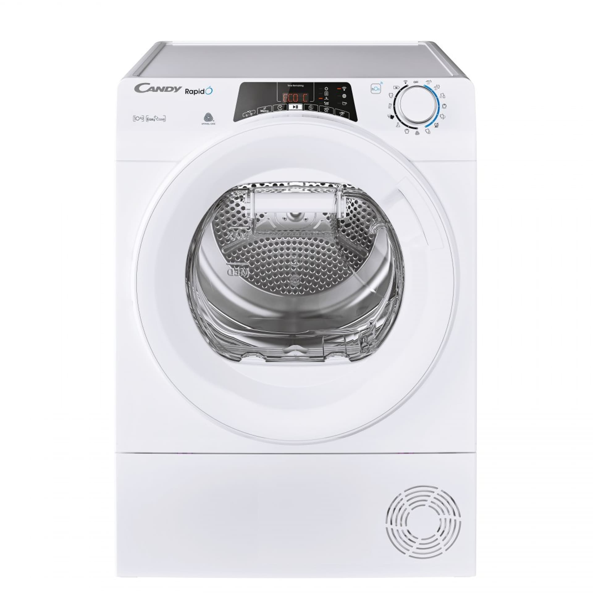 

Candy Dryer Machine ROE H10A2TE-S Energy efficiency class A++, Front loading, 10 kg, Heat pump, Big Digit, Depth 58.5 cm, Wi-Fi