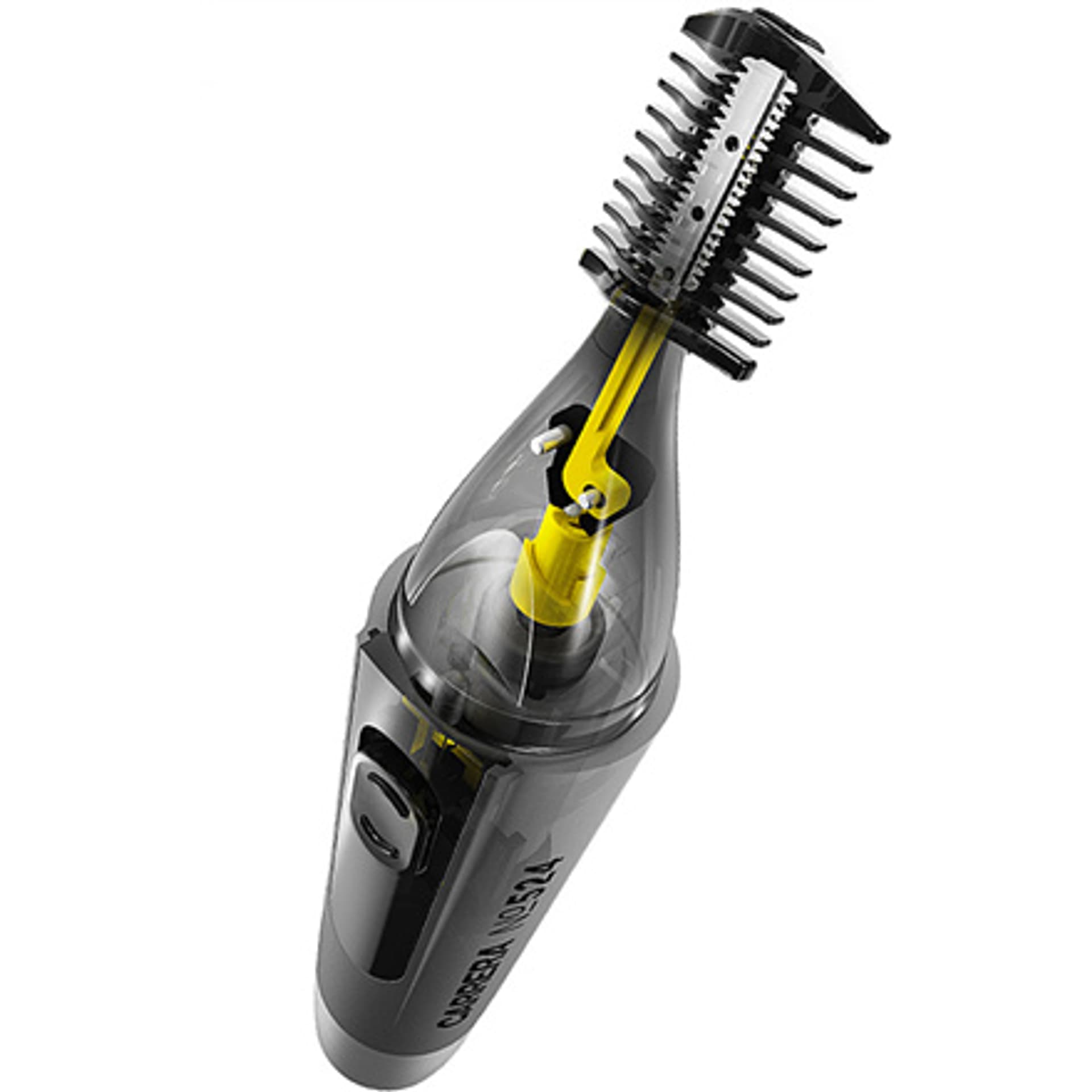 

Carrera Trimmer No. 524 Hair Cosmetic Trimmer, Wet & Dry, Step precise 0,4 mm, Cutting length 0.4 mm, eyebrow trimming attachmen