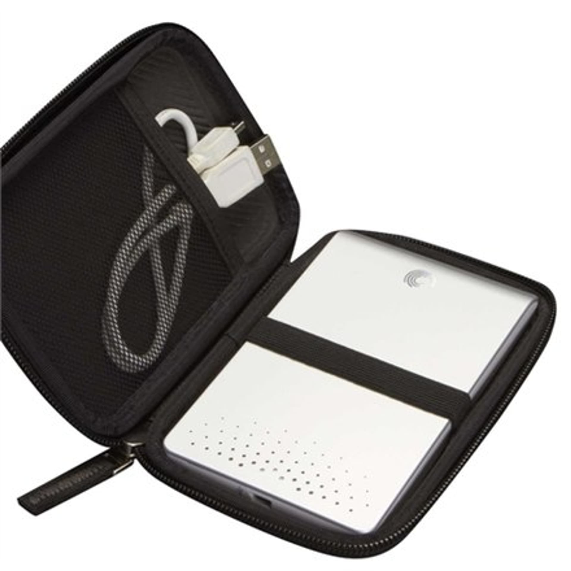 

Case Logic Portable Hard Drive Case Black, formowana pianka EVA