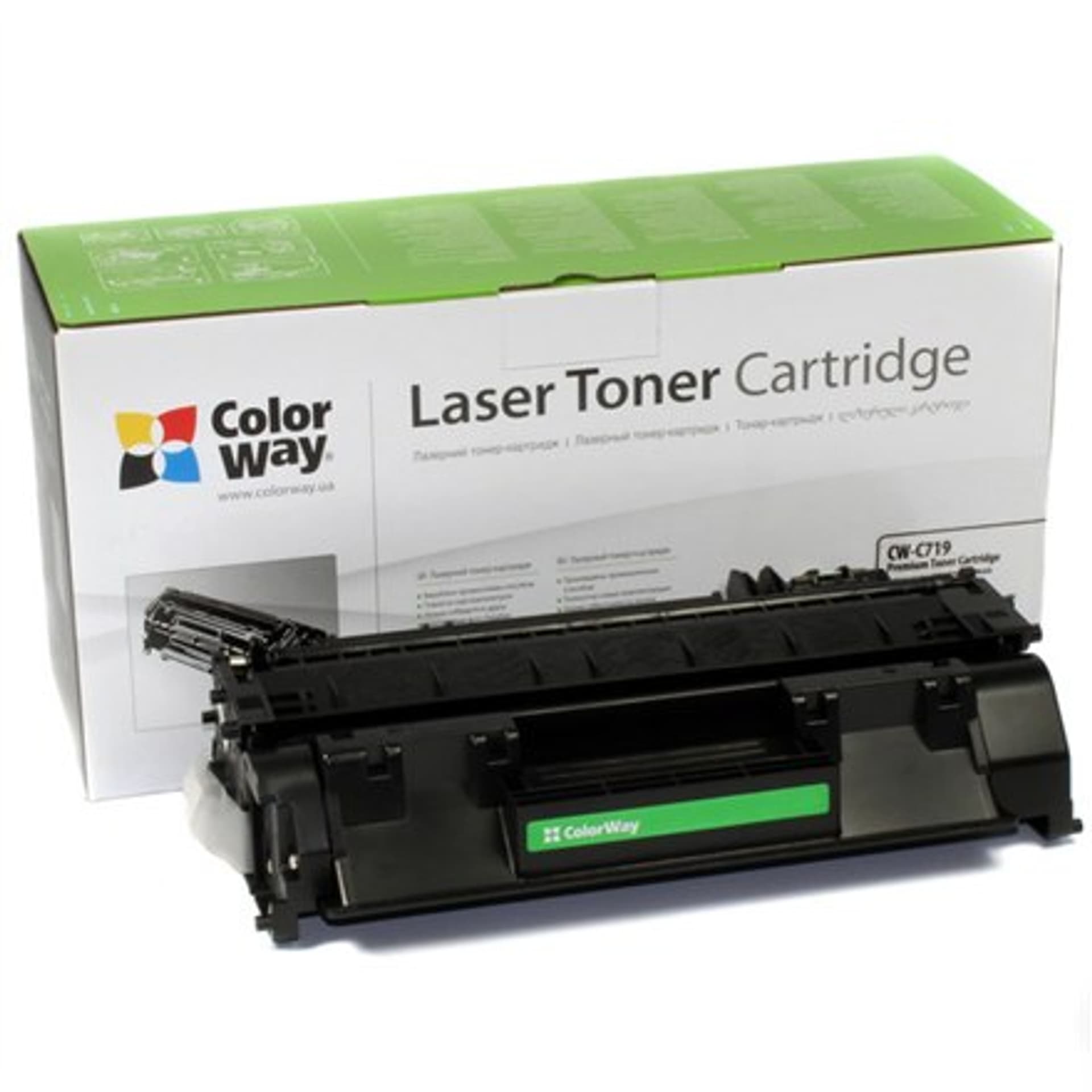 

ColorWay Econom Toner Cartridge, Black, Canon: 719/319, HP CE505A