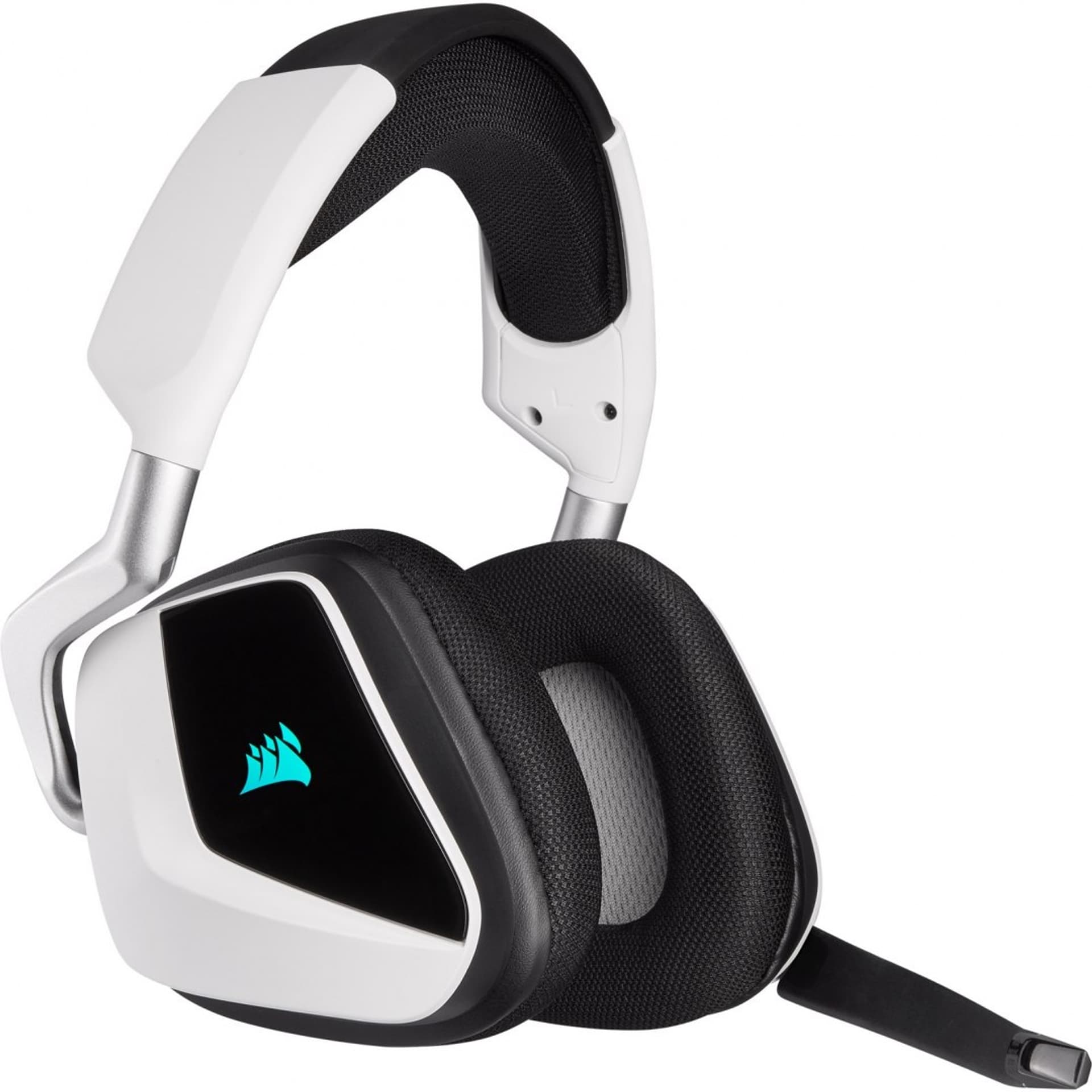 

Corsair Premium Gaming Headset VOID RGB ELITE z wbudowanym mikrofonem, czarny/biały, nauszny