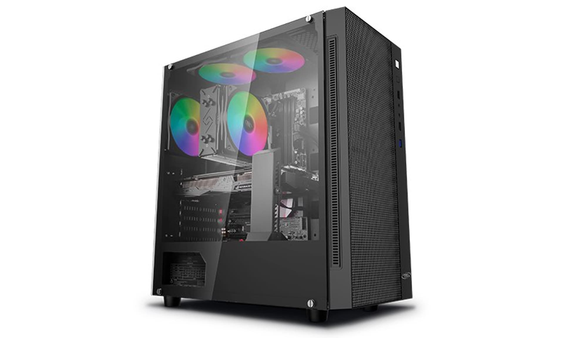 

Deepcool MATREXX 55 MESH Side window, Black, E-ATX, Power supply included No