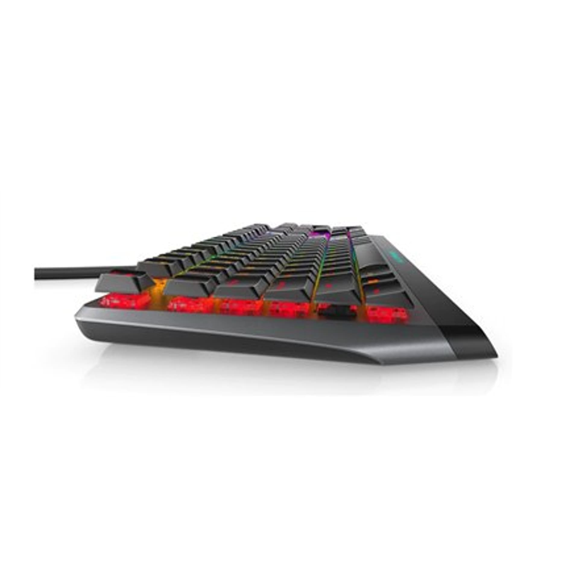 

Dell AW510K Mechanical Gaming Keyboard, podświetlenie LED RGB, PL, ciemnoszary, przewodowy