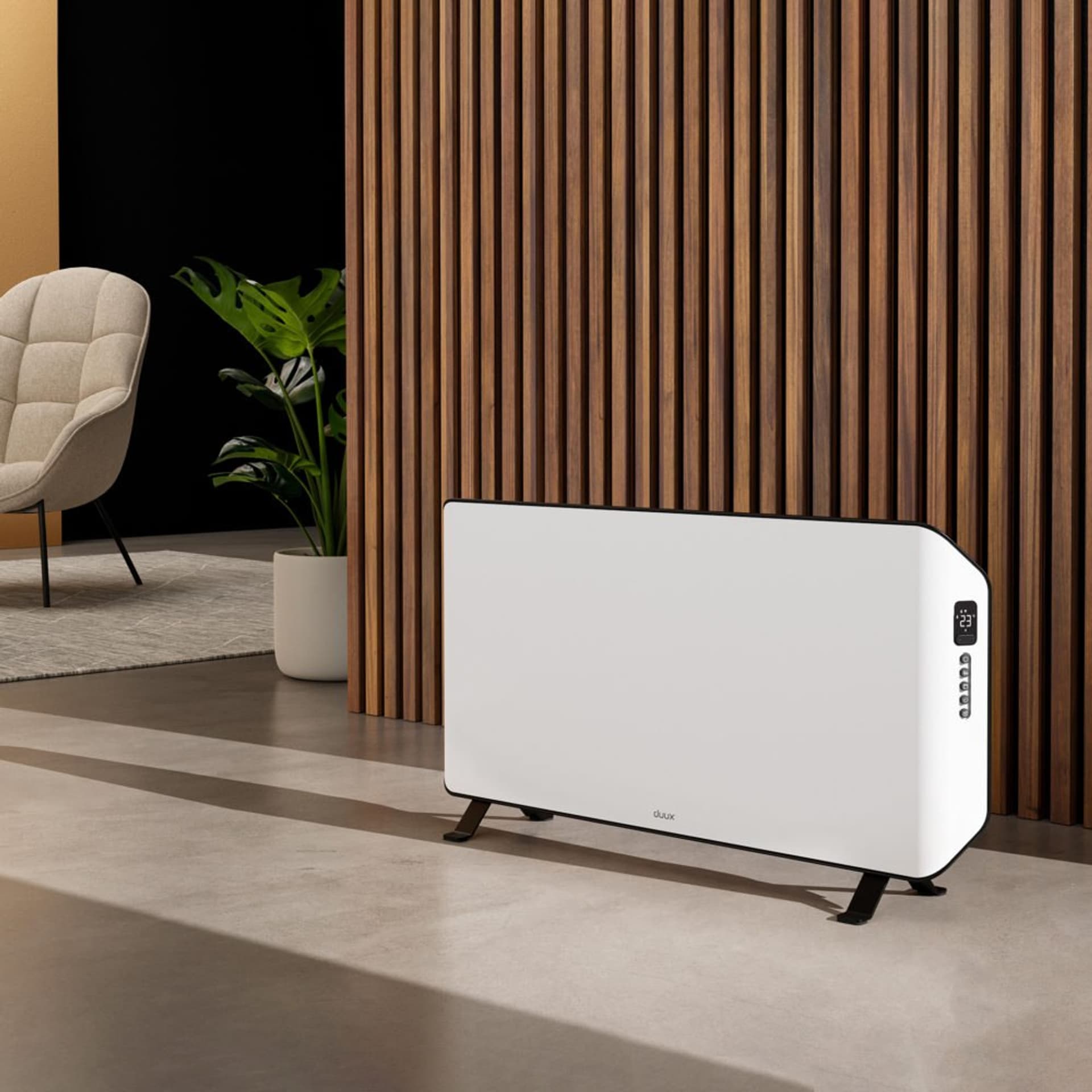 

Duux Edge 1500 Smart Convector Heater 1500 W, Suitable for rooms up to 20 m, White, Indoor, Remote Control via Smartphone