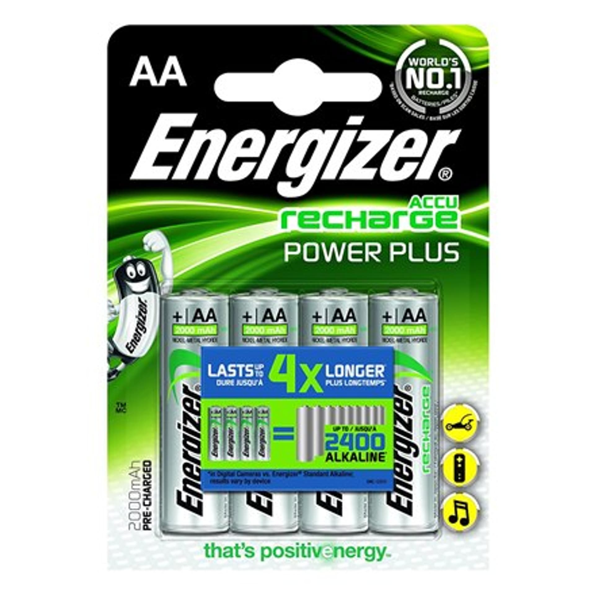 

ENERGIZER AKUMULATOR POWER PLUS AA HR6/4 2000mAh