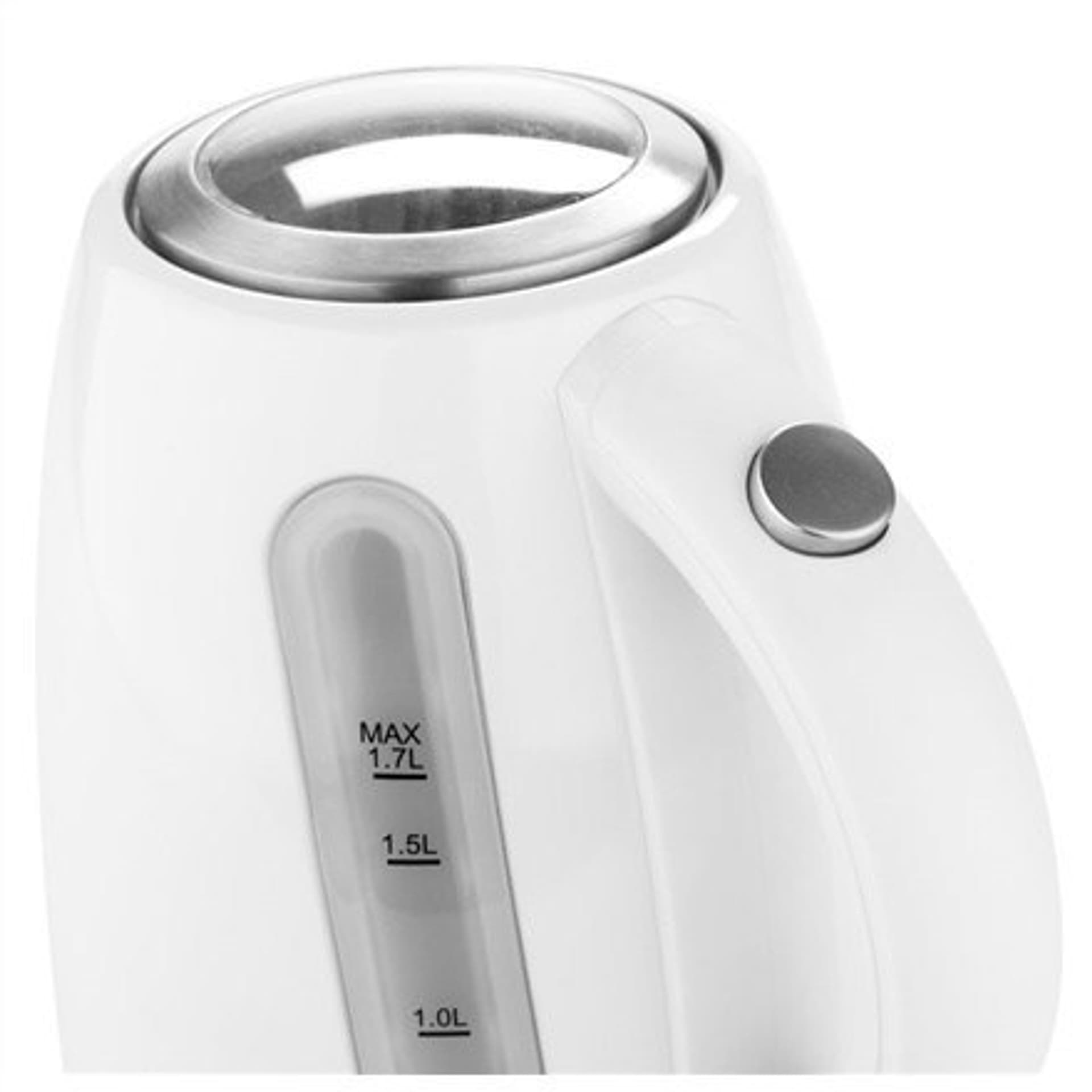 

ETA Czajnik ELA ETA859890030 Standard, 2100 W, 1,7 l, Stal nierdzewna, podstawa obrotowa 360°, Biały