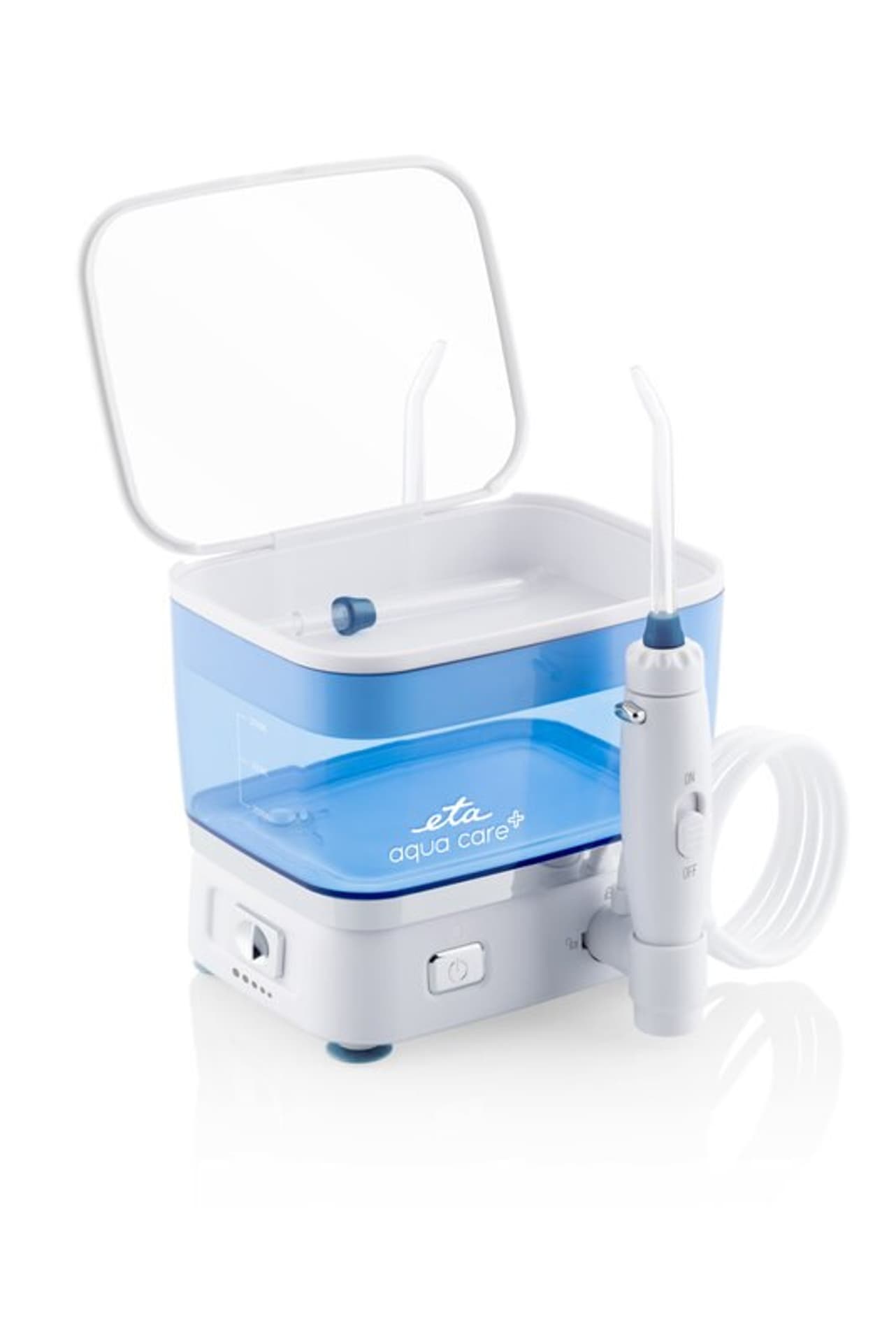 

ETA Irygator do jamy ustnej AquaCare Plus ETA170890000 Dla dorosłych, 500 ml, liczba głowic 3, biały