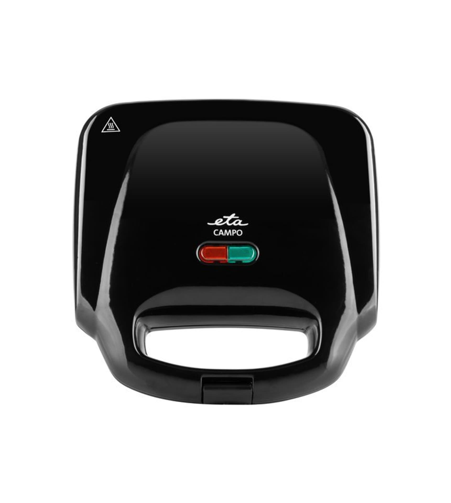 

ETA Sandwich maker ETA415190010 750 W, Number of plates 1, Number of pastry 2, Black