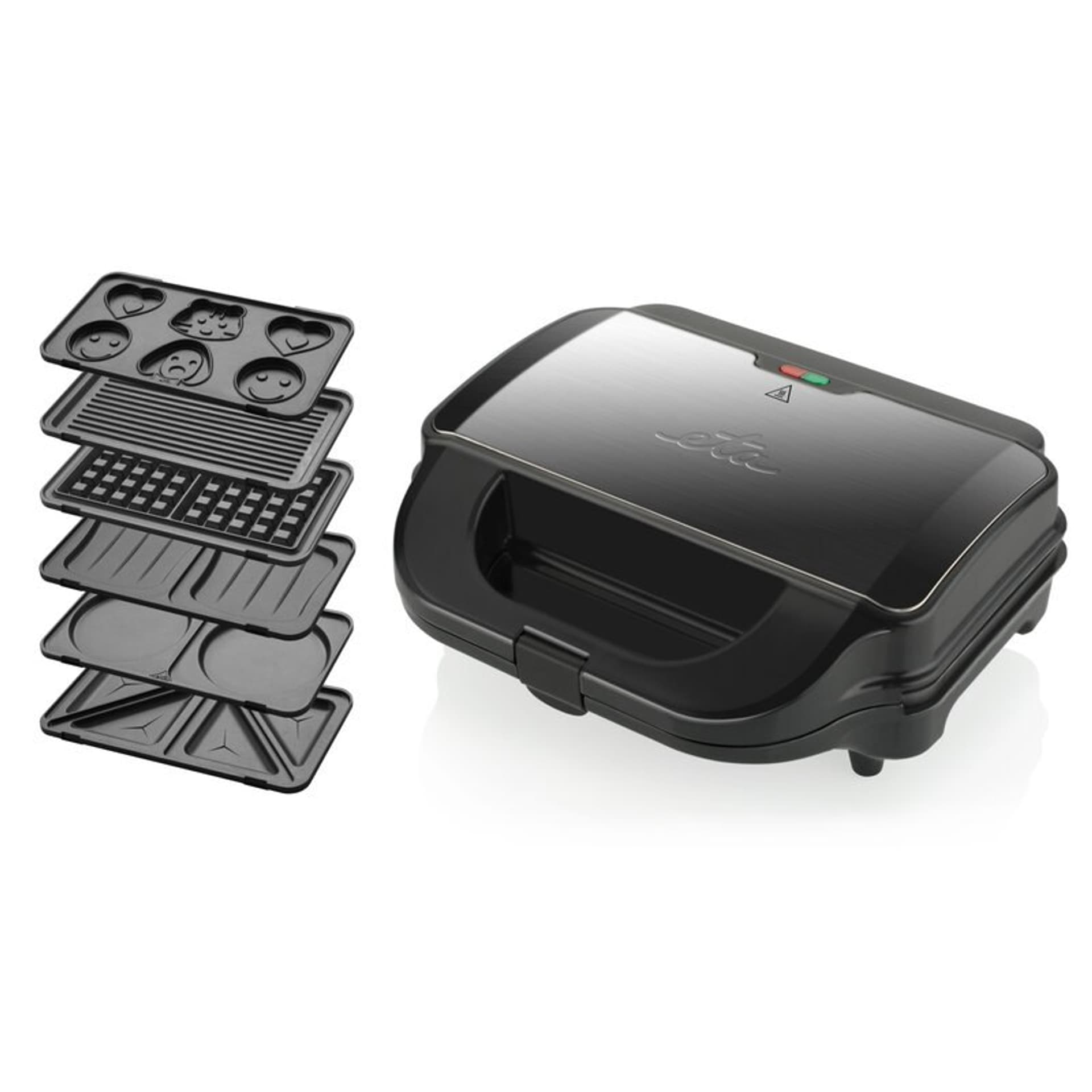 

ETA Sandwich Maker Sorento Plus ETA515190000 900 W, Number of plates 6, Number of pastry 2, Black