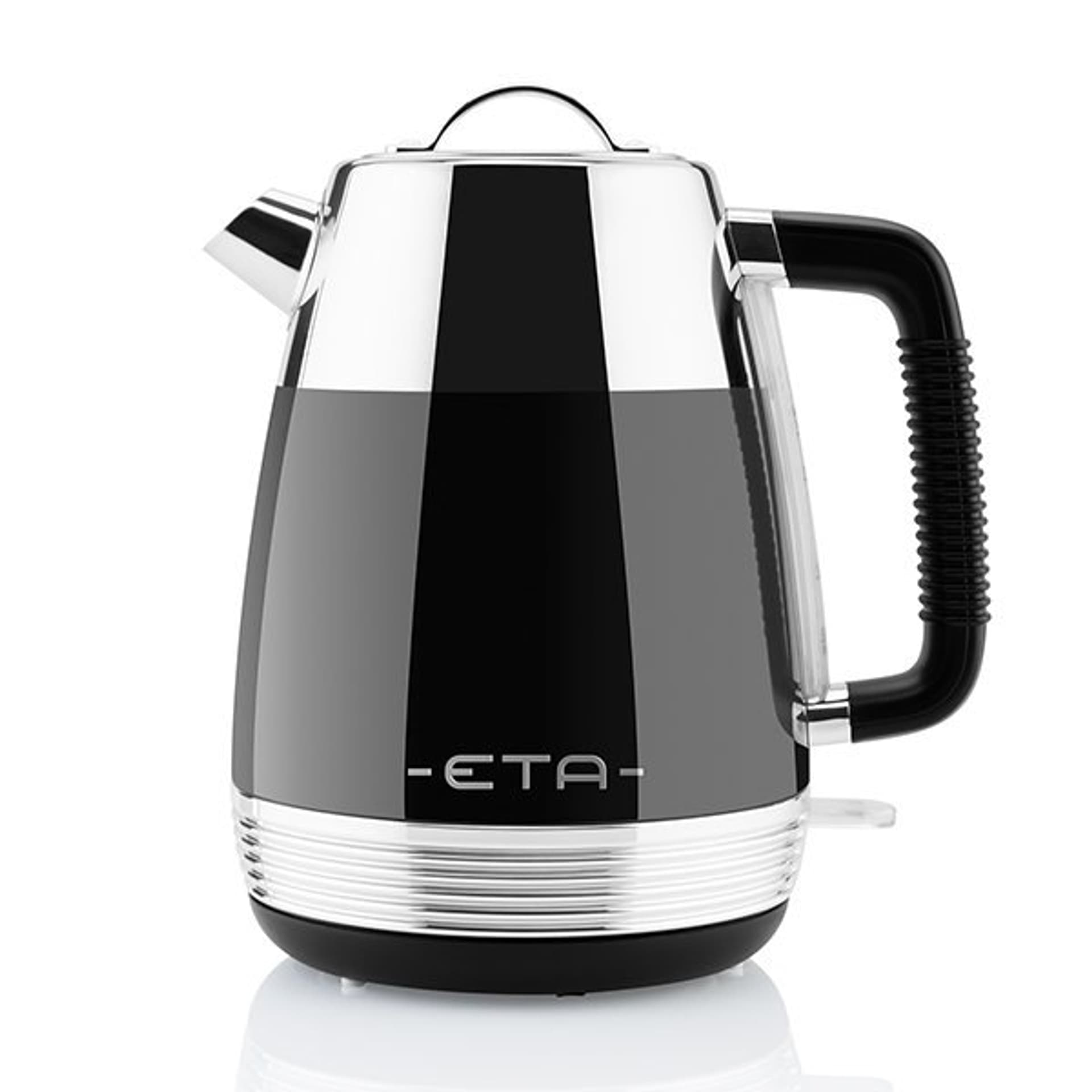 

ETA Storio Czajnik ETA918690020 standardowy, 2150 W, 1,7 L, stal nierdzewna, podstawa obrotowa 360°, czarny