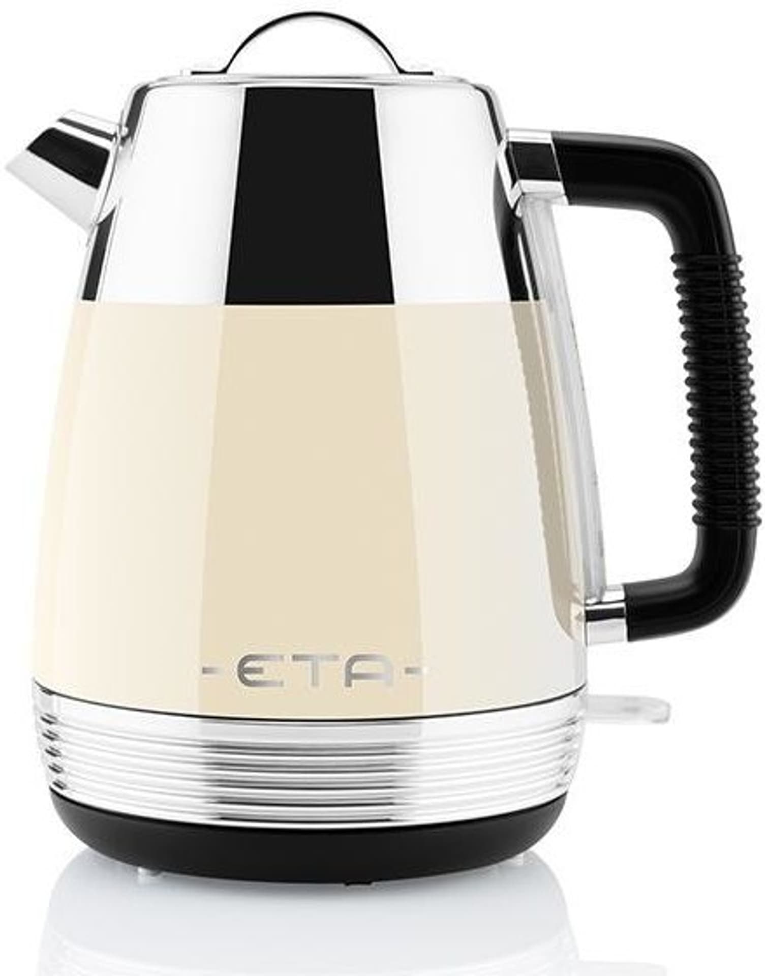 

ETA Storio Czajnik ETA918690040 Standard, 2150 W, 1,7 L, stal nierdzewna, podstawa obrotowa 360°, beżowy