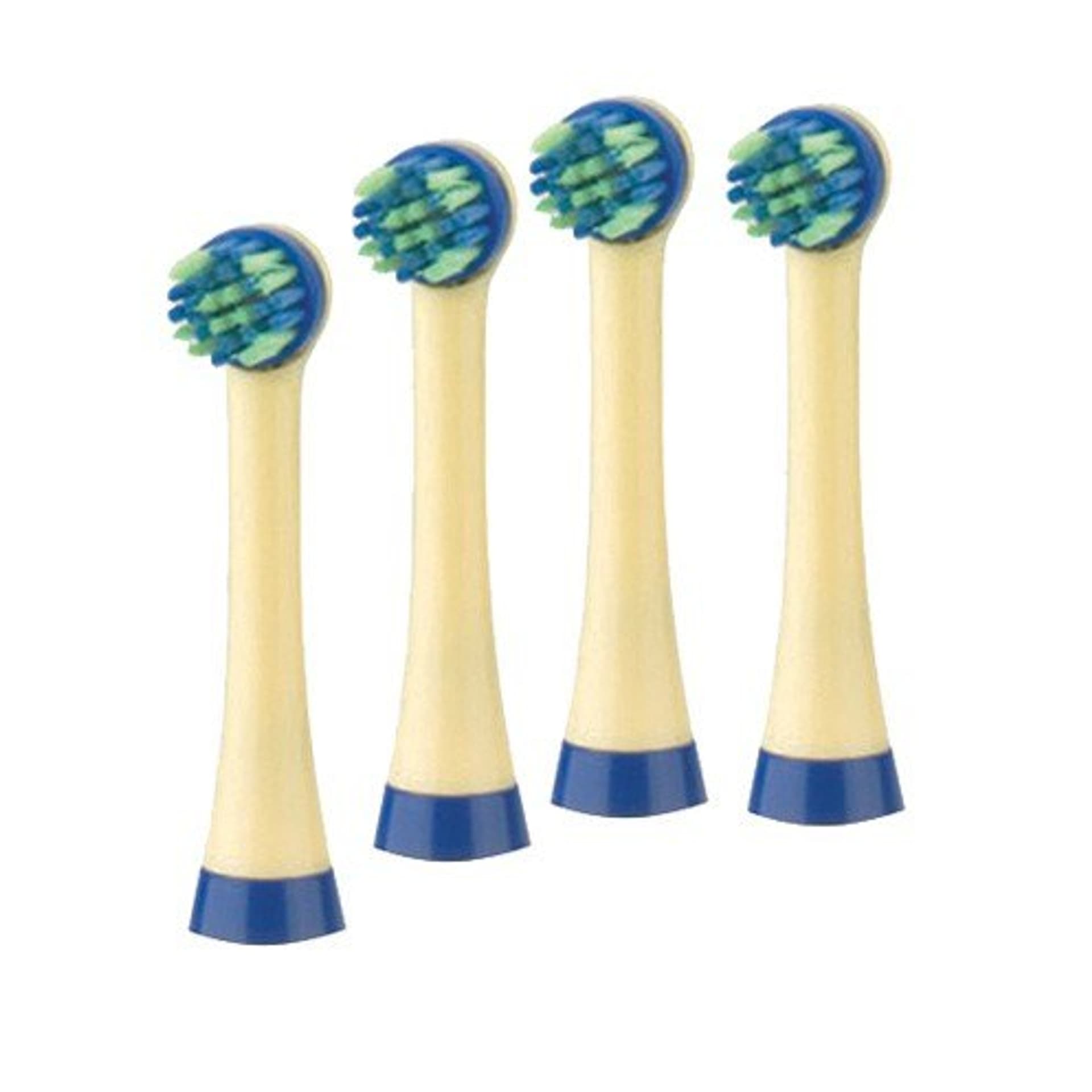 

ETA Toothbrush replacement For kids, Heads, Number of brush heads included 4, Yellow/ Blue
