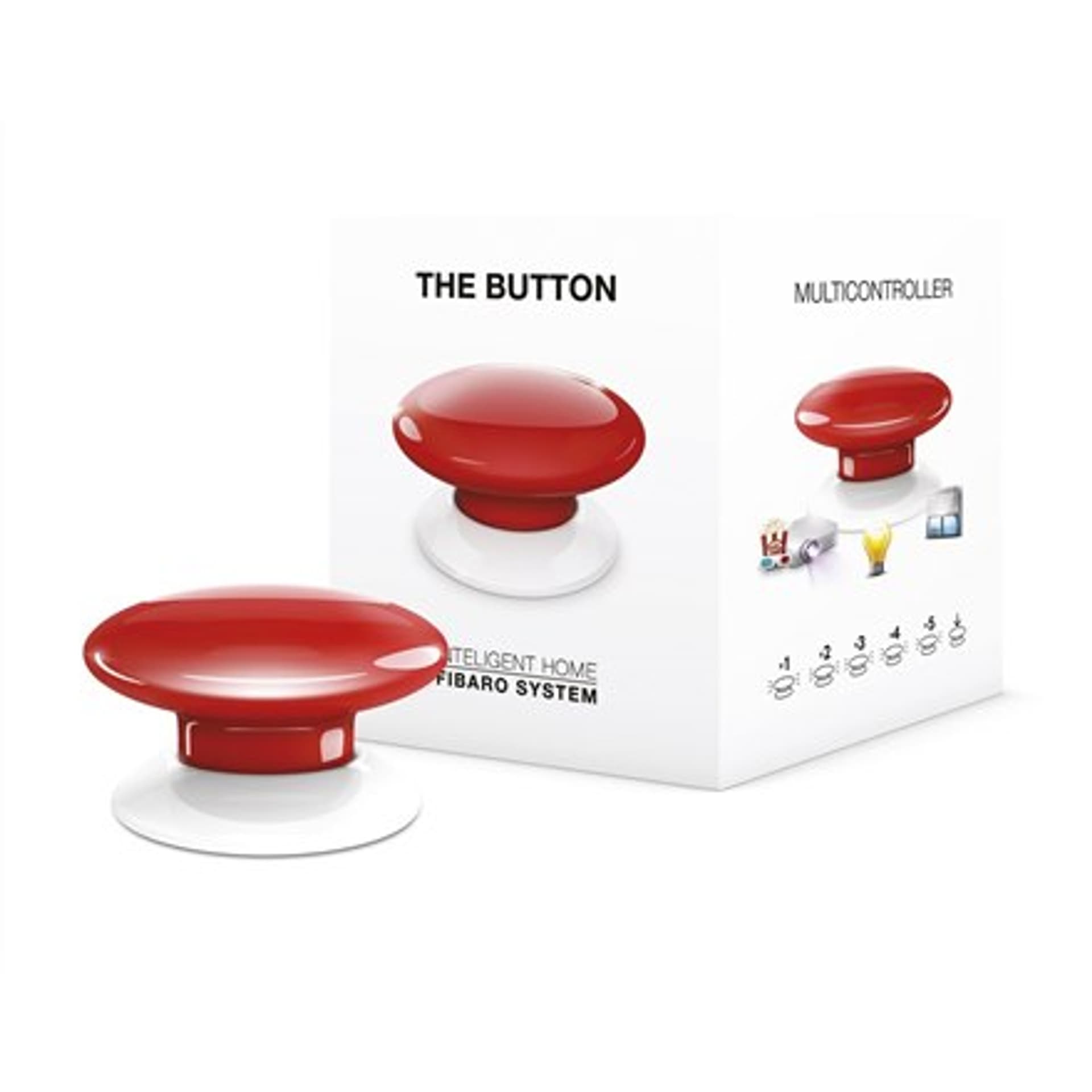 

Fibaro The Button Z-Wave, Red
