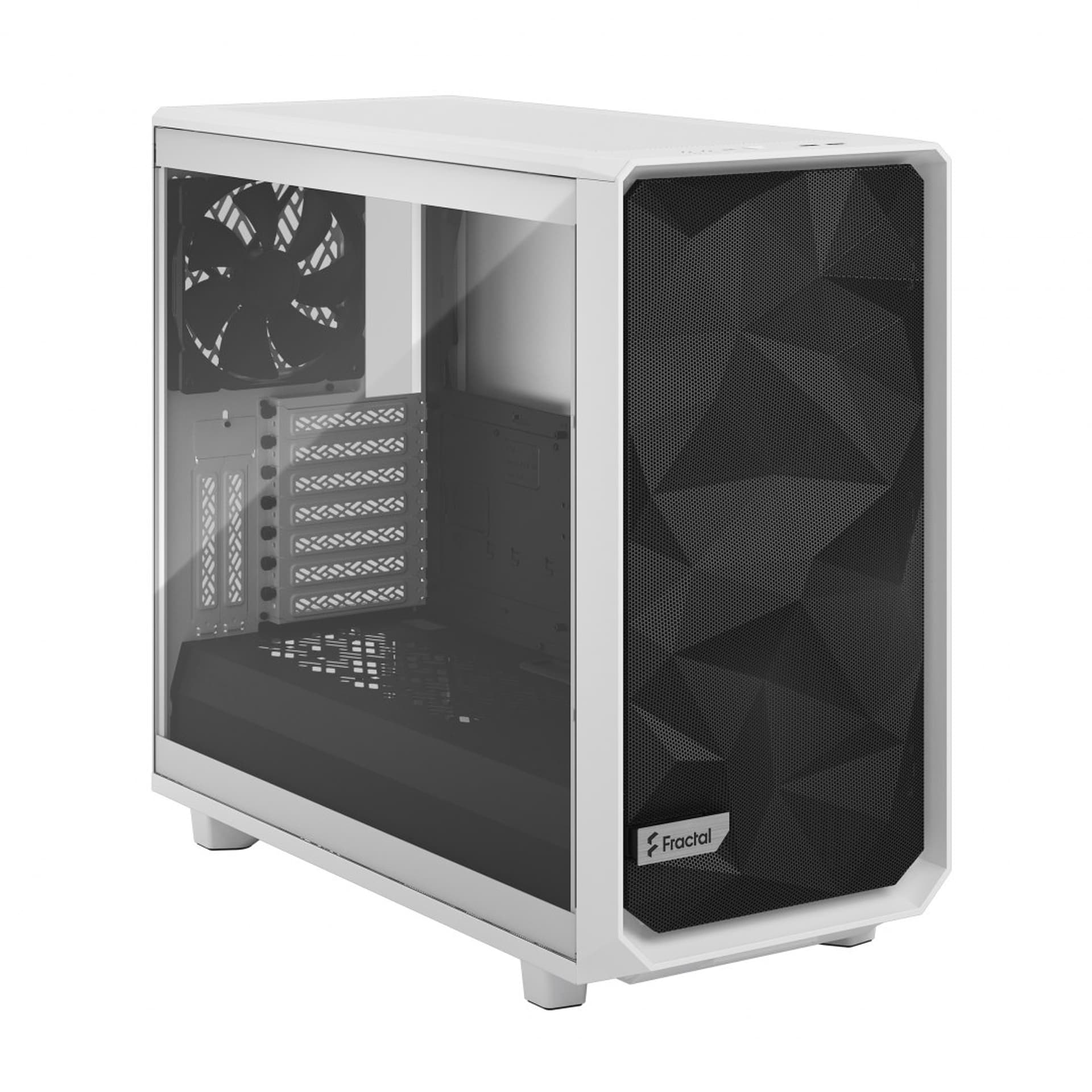 

Fractal Design Meshify 2 Clear Tempered Glass White