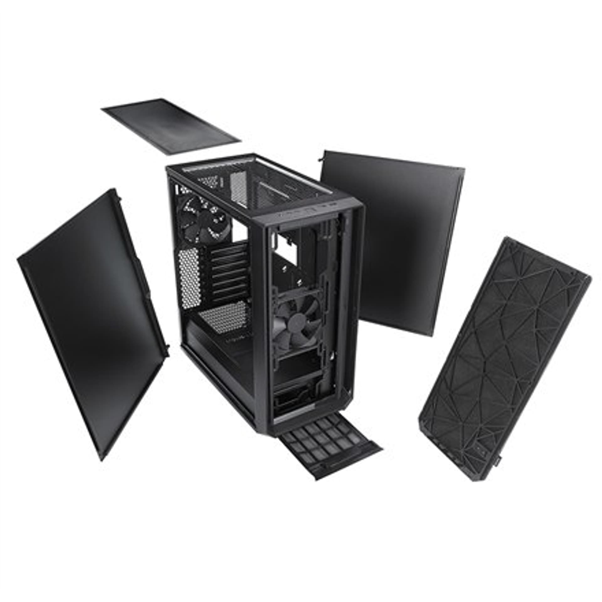 

Fractal Design Meshify C FD-CA-MESH-C-BKO Czarny, ATX, zasilacz w zestawie Nie