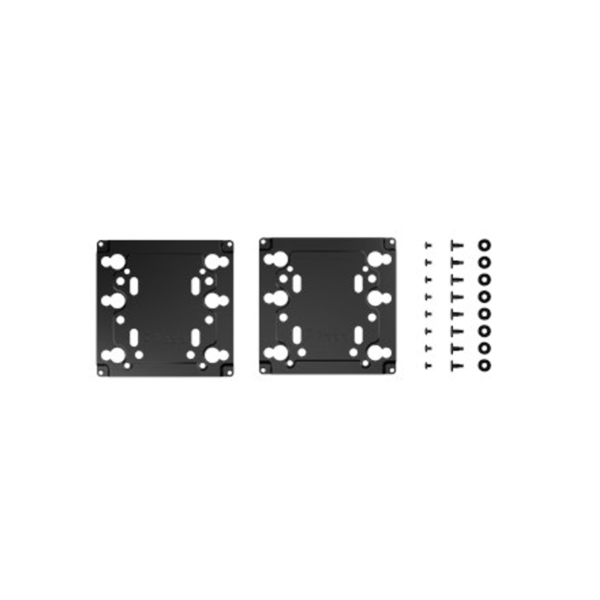 

Fractal Design Universal Multibracket - Type A (2-pack) Black, 2-pack) blac