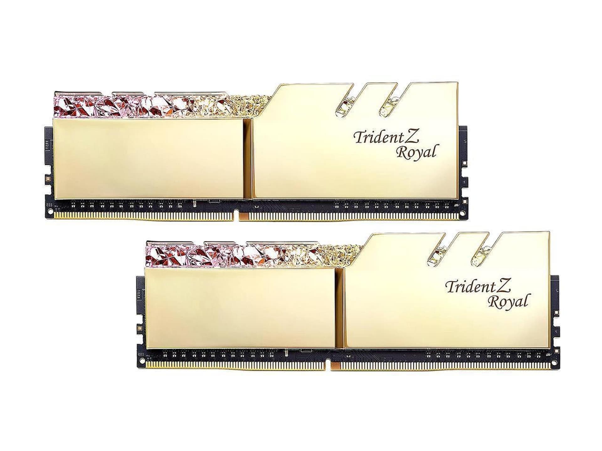 

G.Skill Trident Z Royal 16 Kit (8GBx2) GB, DDR4, 3600 MHz, PC/server, Registered No, ECC No, 8gbx2) gb/ddr4/3600 mhz/pc/server/registered no/ecc n