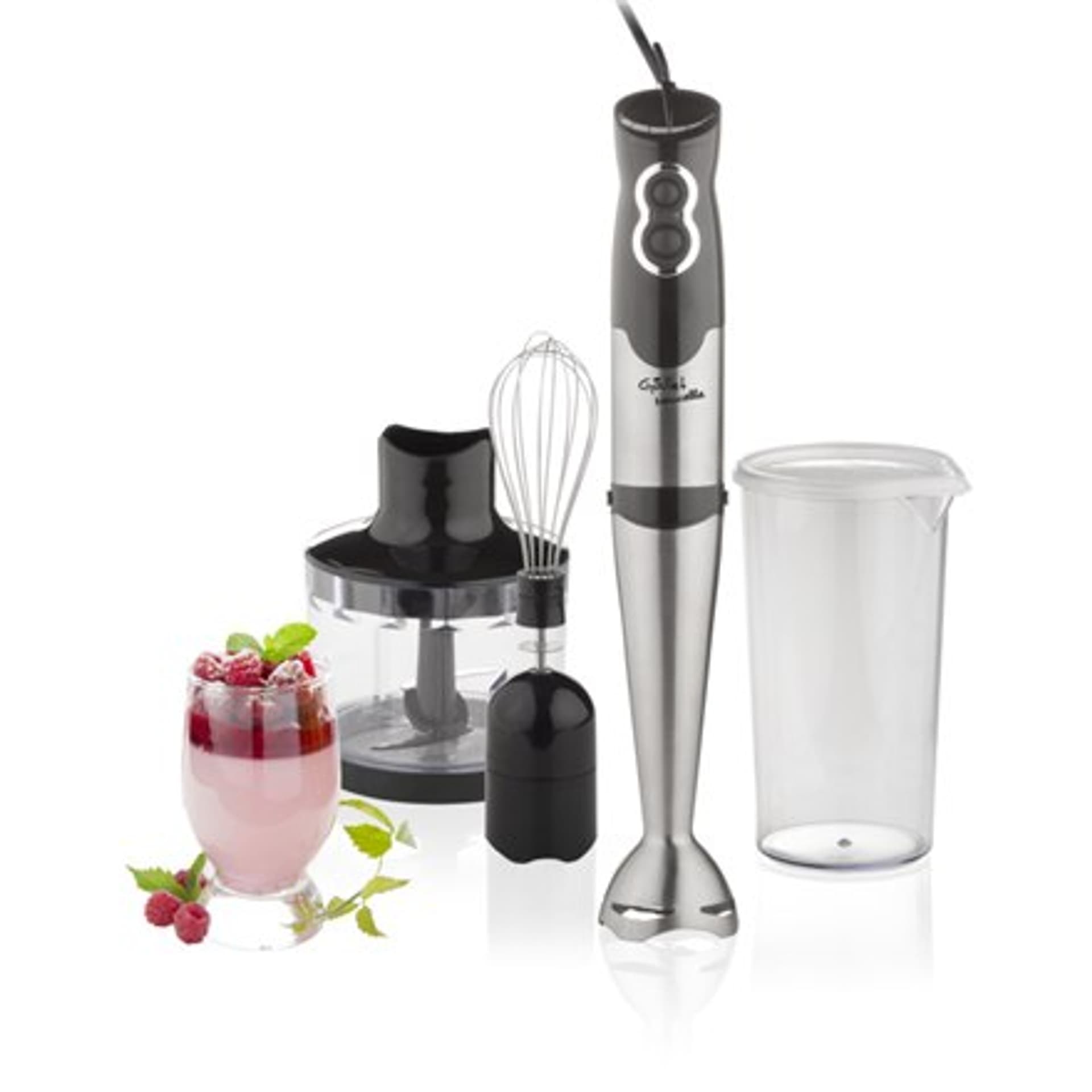 

Gallet Blender Naucelle 3in1 GALMIX435 Hand Blender, 500 W, Number of speeds 2, Chopper, Ice crushing, Black/Stainless steel