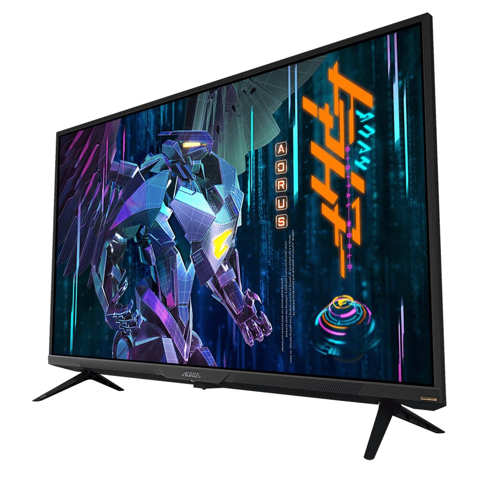 

Gigabyte Gaming Monitor AORUS FV43U-EK 43 ", UHD, 3840 x 2160 pixels, 144 Hz, HDMI ports quantity 2