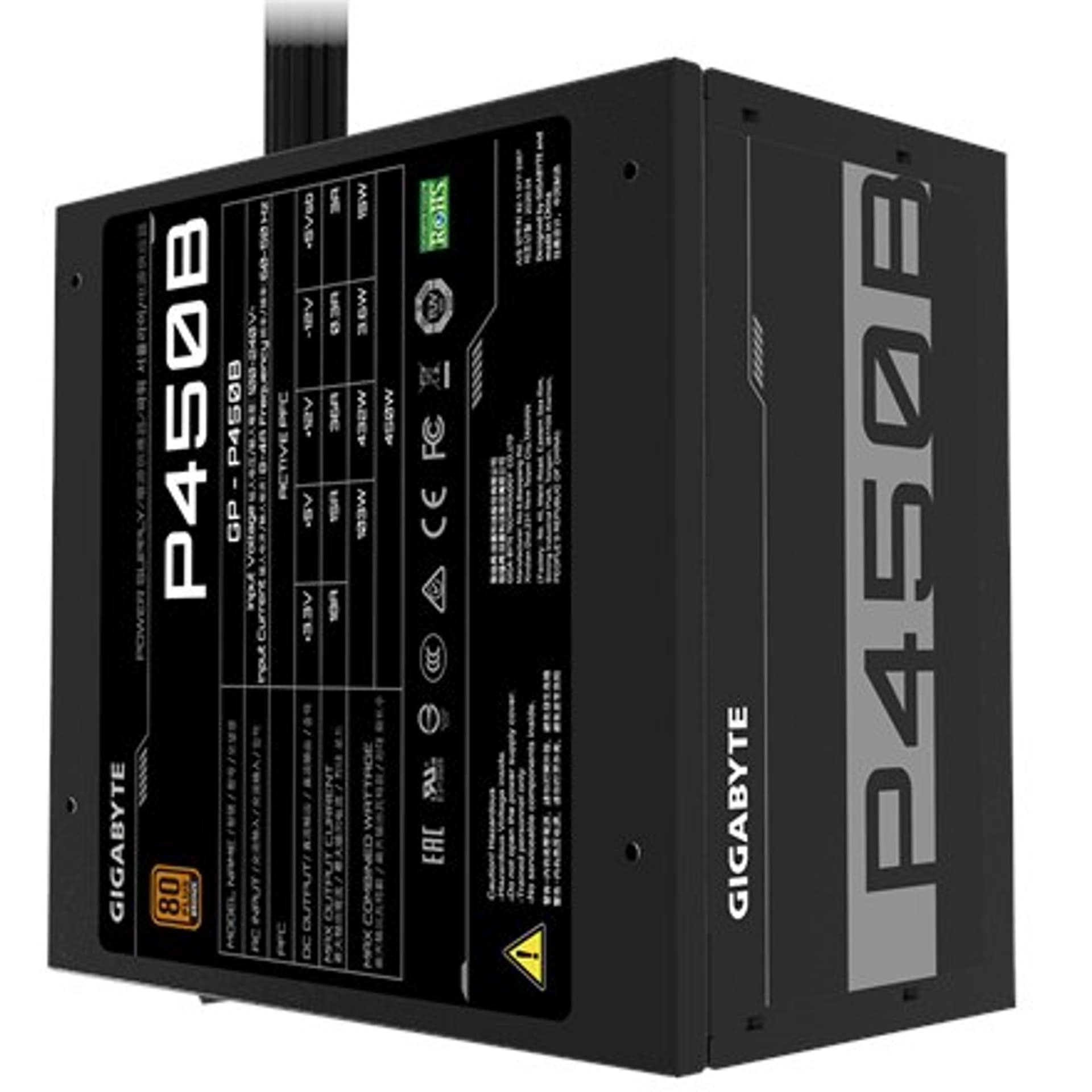 

Gigabyte GP-P450B 450 W, certyfikat 80 PLUS Bronze