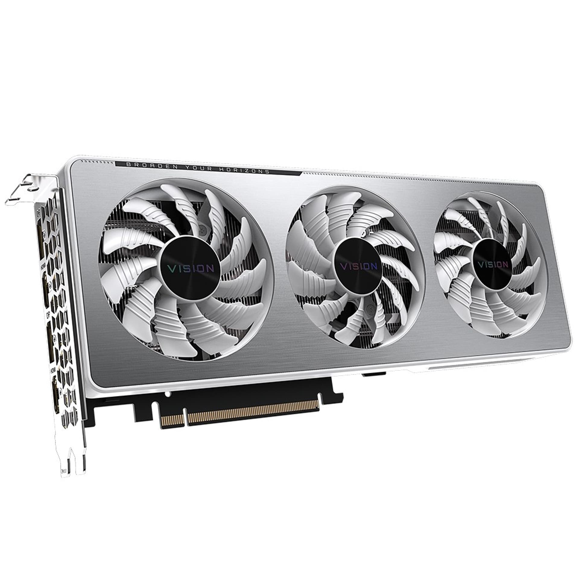 

Gigabyte GV-N3060VISION OC-12GD, LHR version NVIDIA, 12 GB, GeForce RTX 3060, GDDR6, PCI-E 4.0 x 16, Processor frequency 1837 MH
