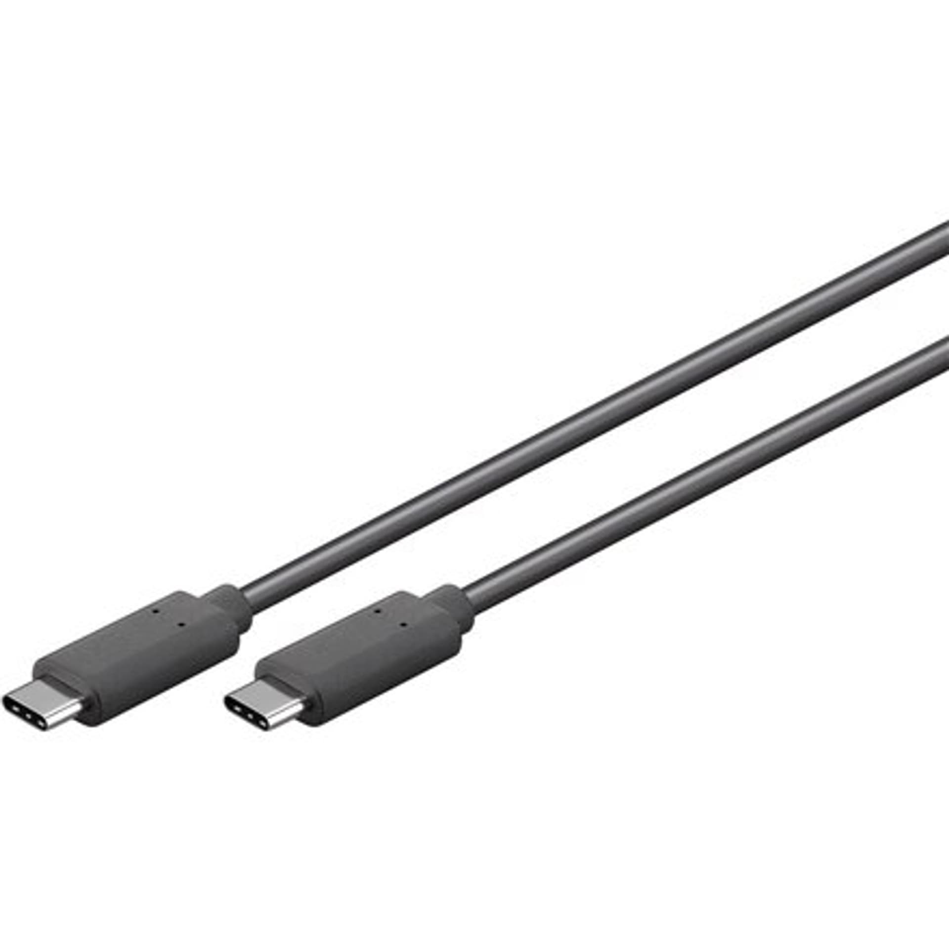 

Goobay 38873 USB-C cable (USB 3.2 generation 2x2, 5A) Black, Usb 3.2 generation 2x2/5a) blac