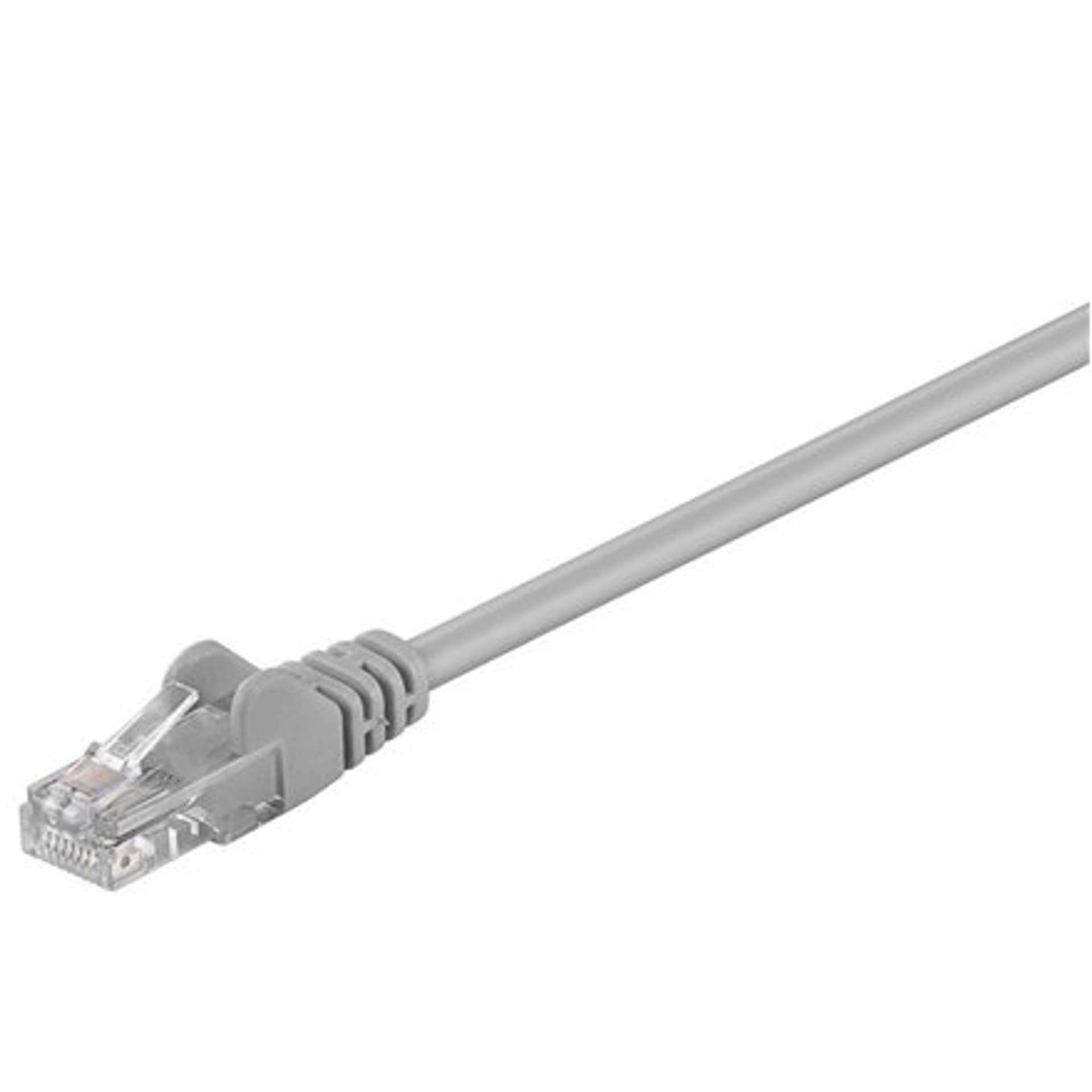 

Kabel krosowy patchcord U/UTP kat.5e CCA szary 10m 68347