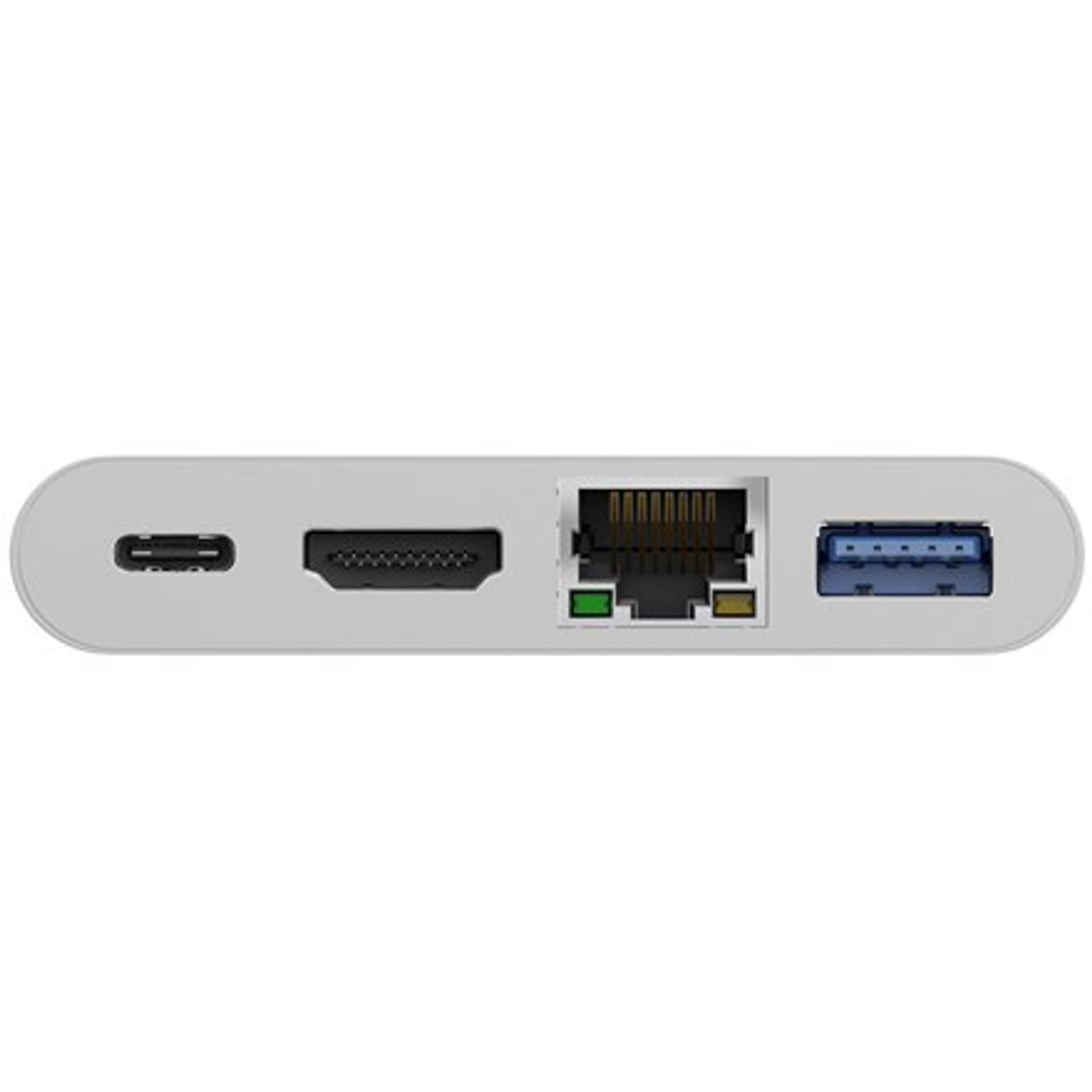 

Goobay USB-C Multiport Adapter (HDMI + Ethernet, PD) 62105 White, Hdmi + ethernet/pd) 62105 whit