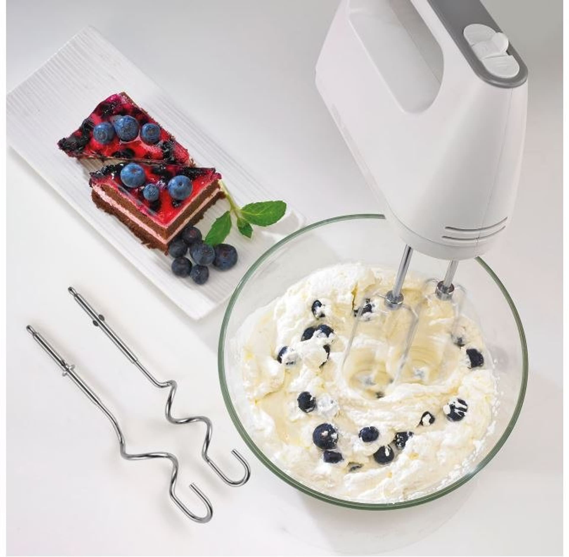 

Gorenje Mixer M420CW Hand Mixer, 450 W, Number of speeds 5, Turbo mode, White