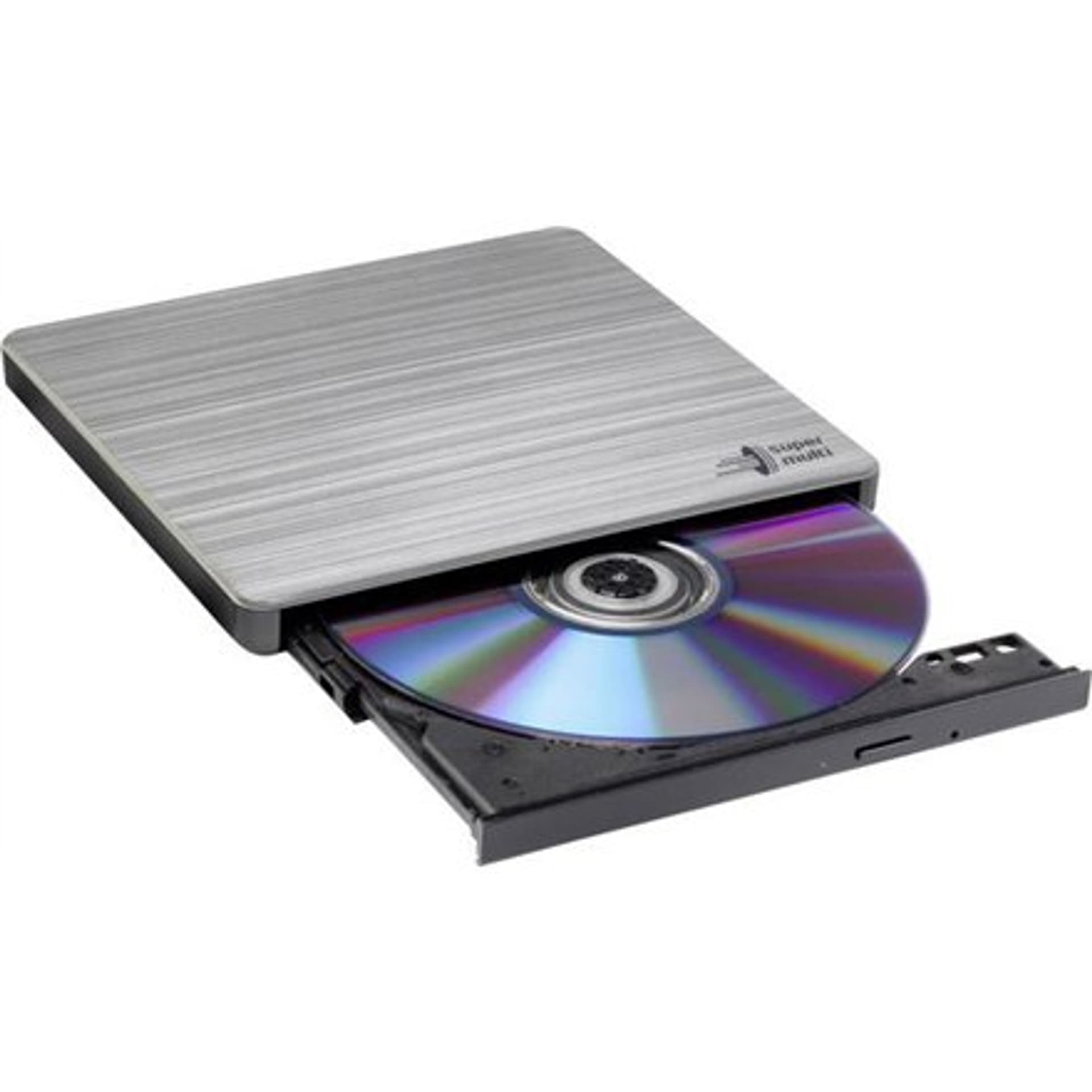 

H.L Data Storage Ultra Slim Portable DVD-Writer GP60NS60 Interfejs USB 2.0, DVD±R/RW, prędkość odczytu CD 24 x, prędkość zapisu