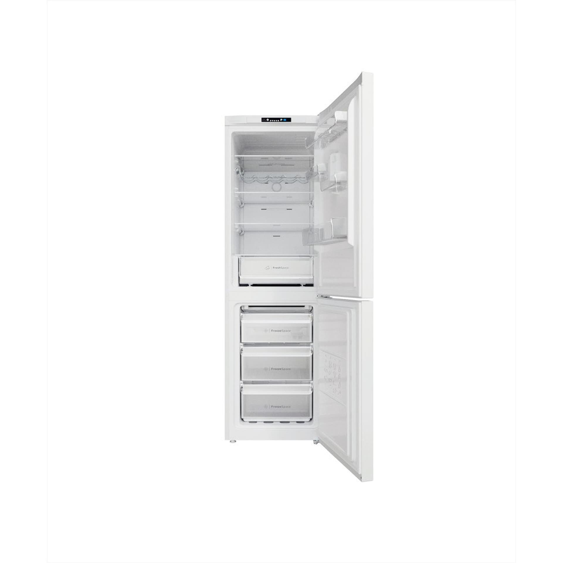 

INDESIT Chłodziarka INFC8 TI21W Klasa efektywności energetycznej F, Wolnostojąca, Combi, Wysokość 191,2 cm, System No Frost, Poj