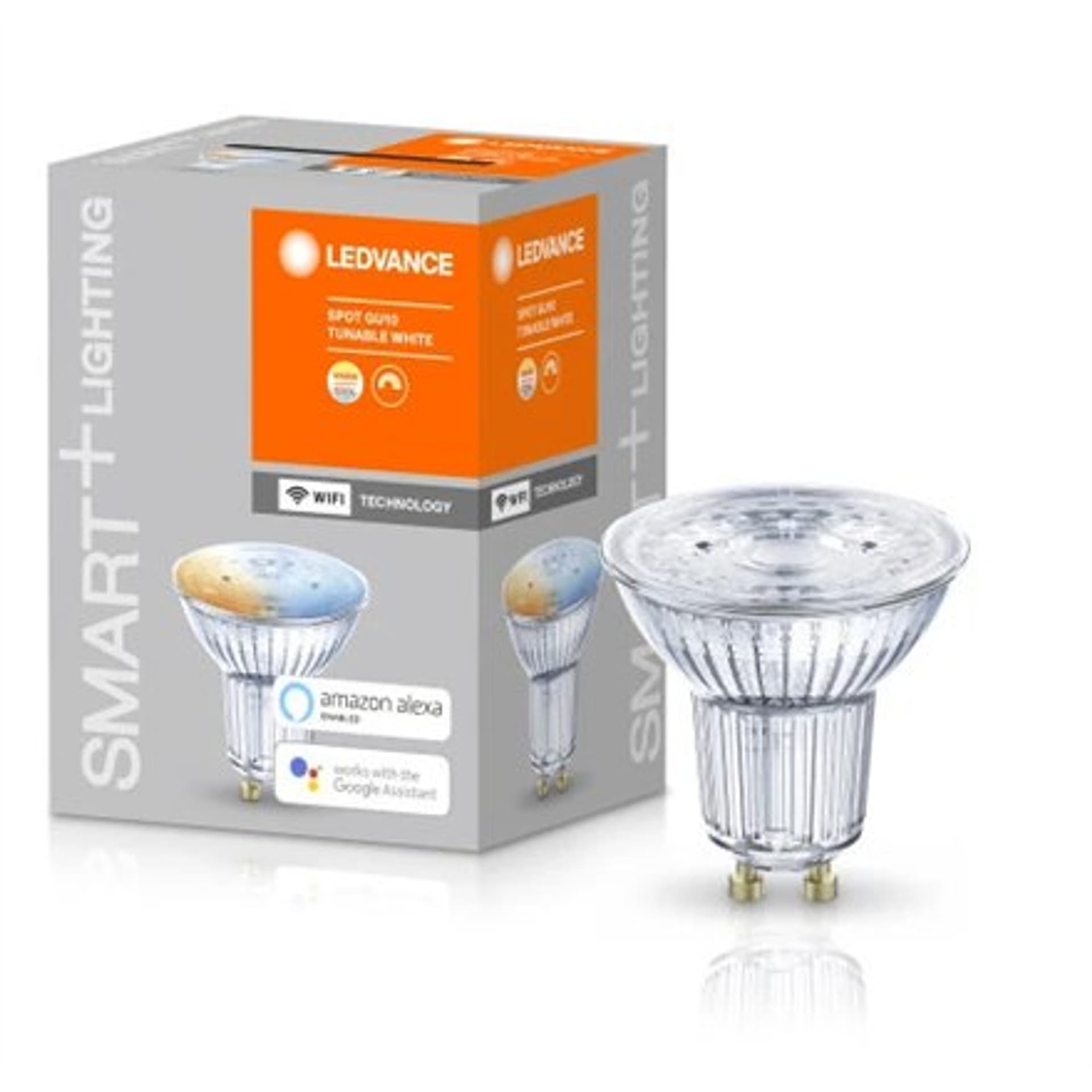 

Ledvance SMART+ WiFi Spot Tunable White 40 5W 45° 2700-6500K GU10