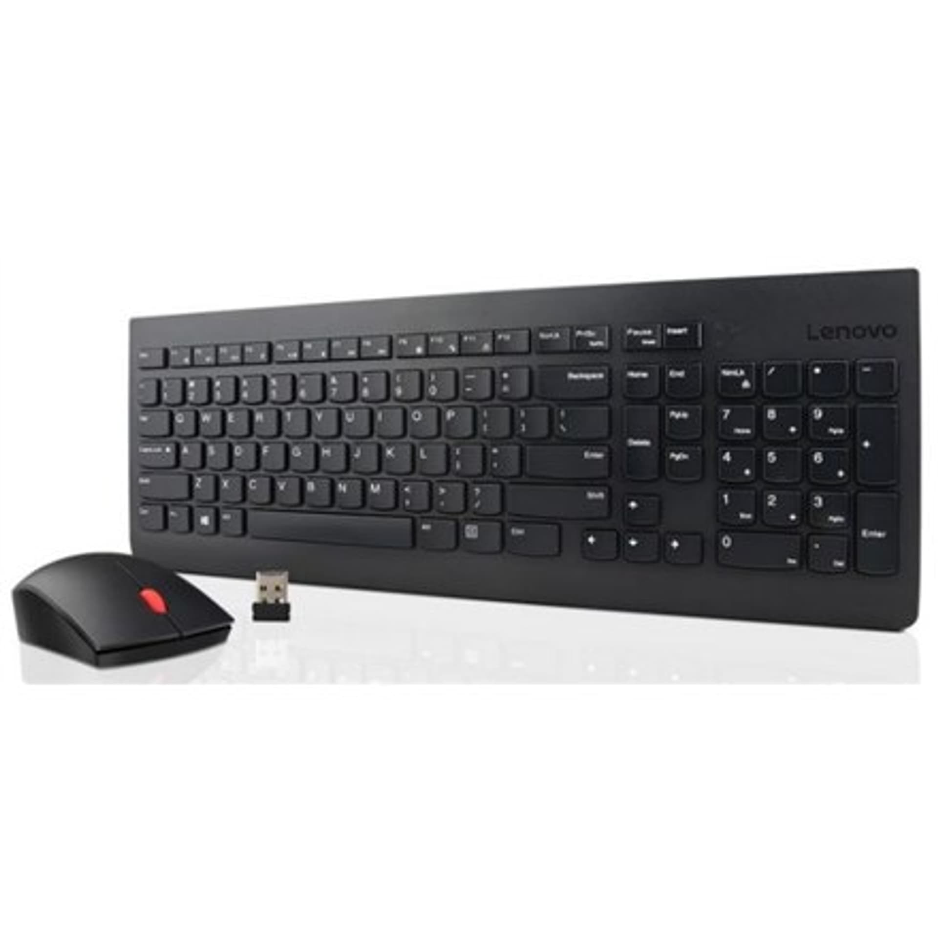 

Lenovo Essential Wireless Keyboard and Mouse Combo - litewski