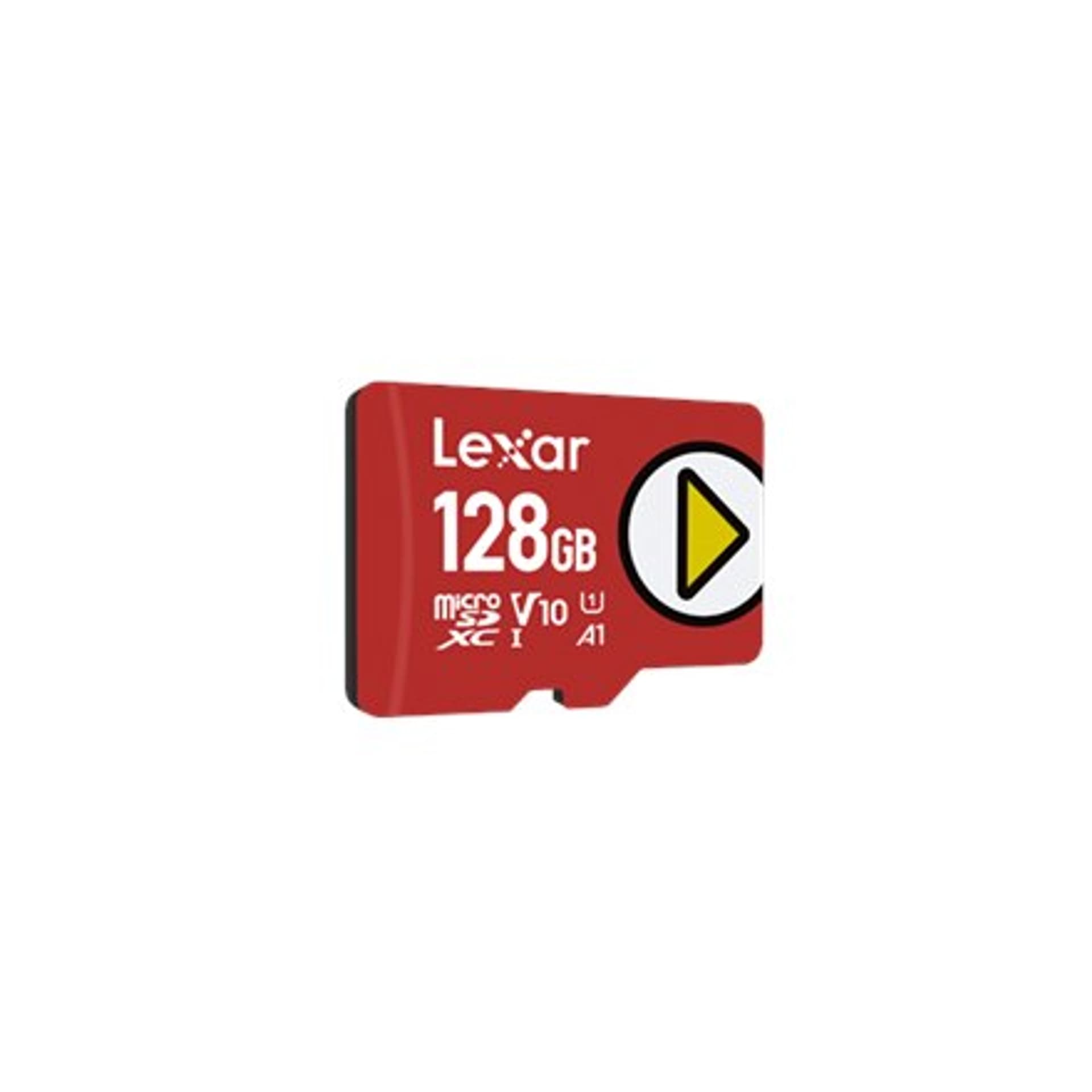 

Lexar UHS-I MicroSDXC, 128 GB, pamięć flash klasy 10, czerwony, A1, V10, U1, 150 MB/s